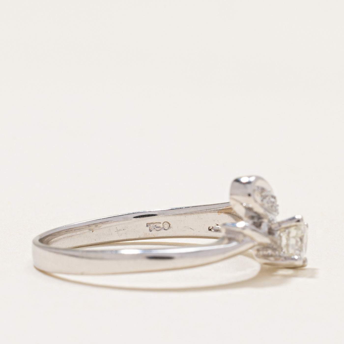 Diamond Bypass Ring | 0.24ctw | SZ 6.5