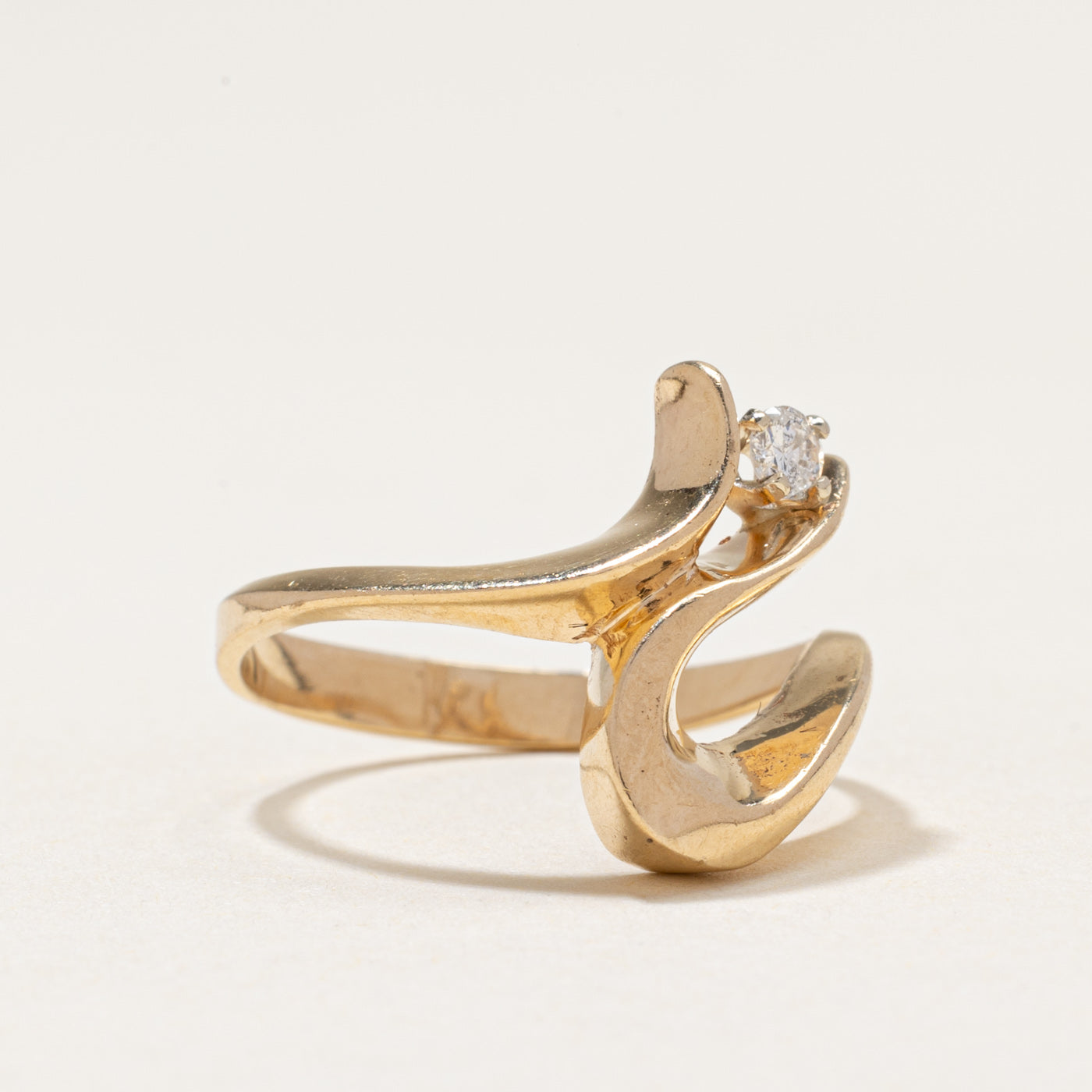 Diamond Abstract Cocktail Ring | 0.10ct | SZ 5.75