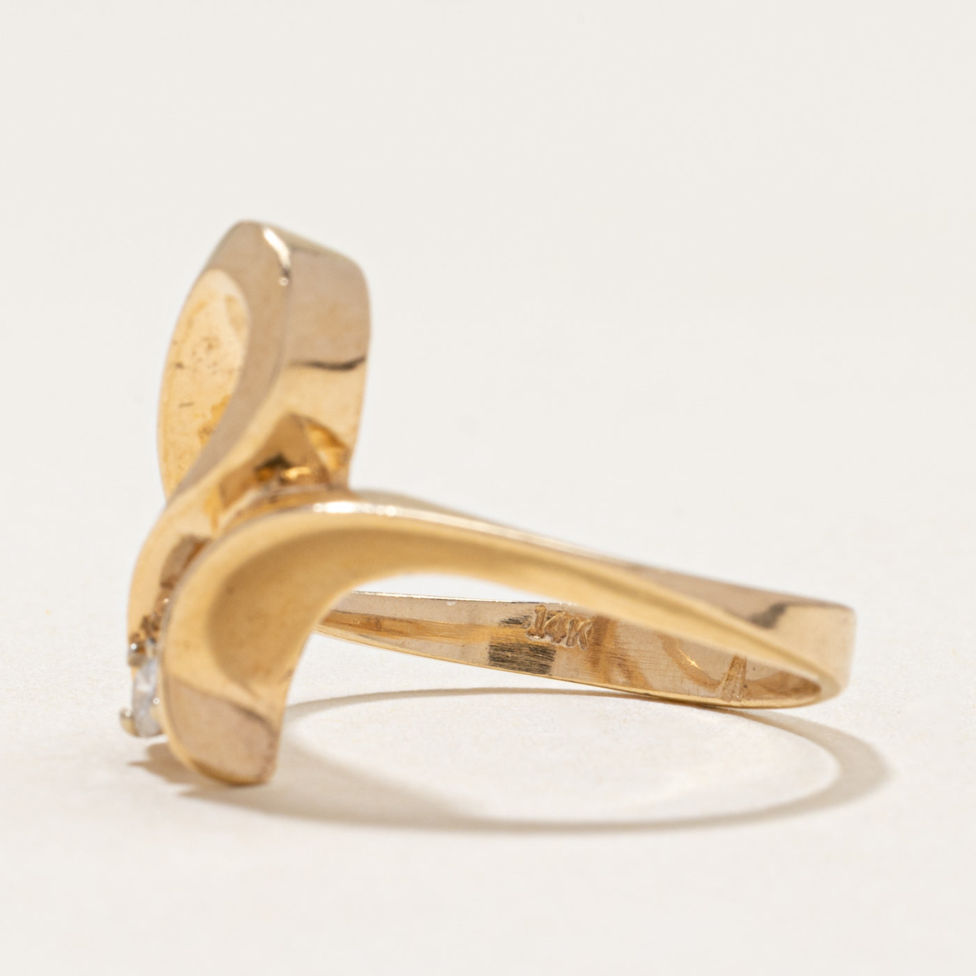 Diamond Abstract Cocktail Ring | 0.10ct | SZ 5.75