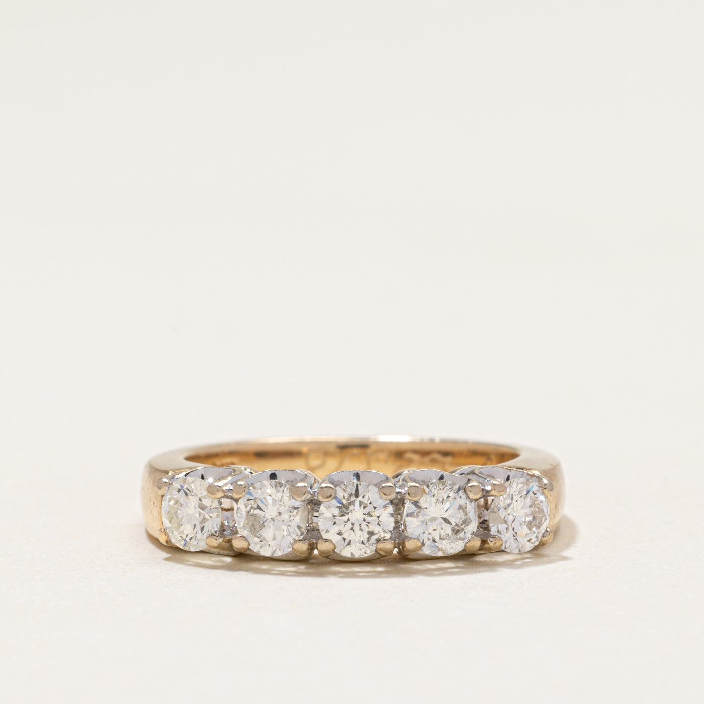 Five Stone Diamond Ring | 0.95ctw | SZ 6.75