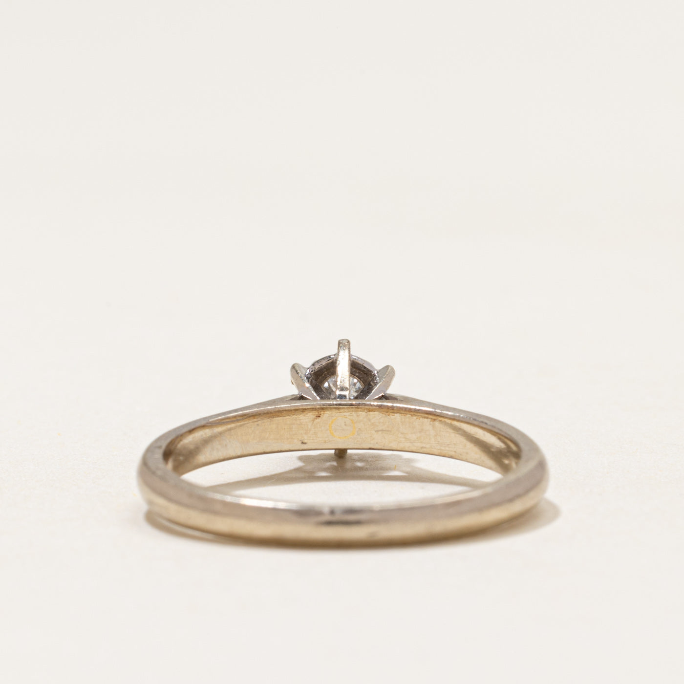 Illusion Set Solitaire Diamond Ring | 0.10ct | SZ 6.25