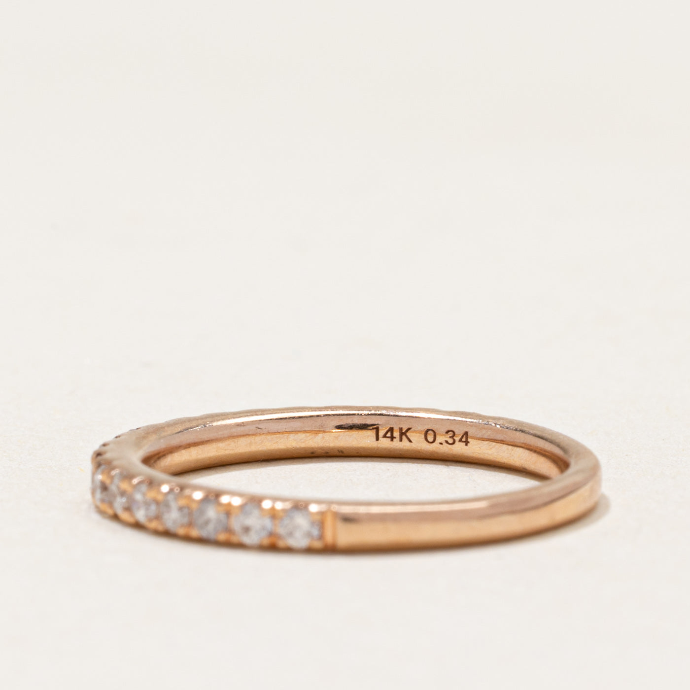 Semi Eternity Diamond Band | 0.34ctw | SZ 5