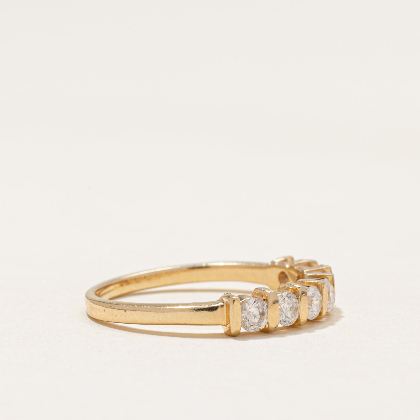 Semi Eternity Diamond Ring | 0.55ctw | SZ 7