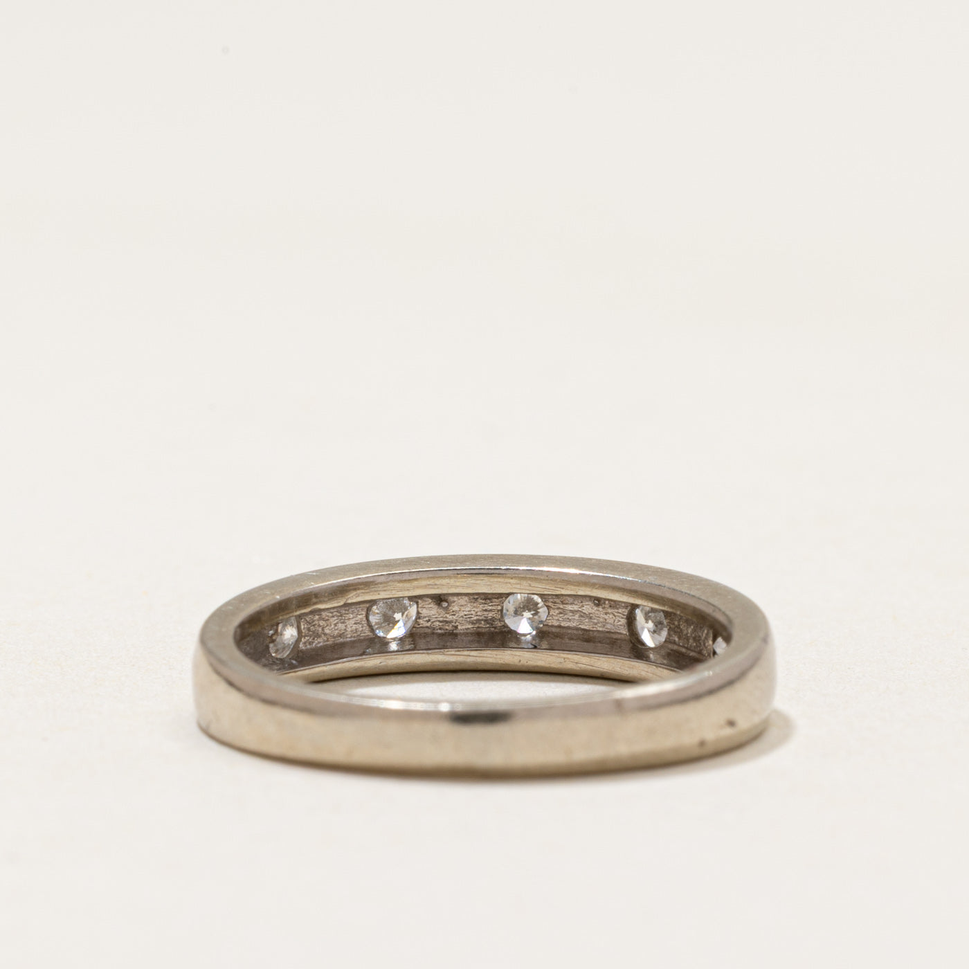 Five Stone Flush Set Diamond Band | 0.16ctw | SZ 6