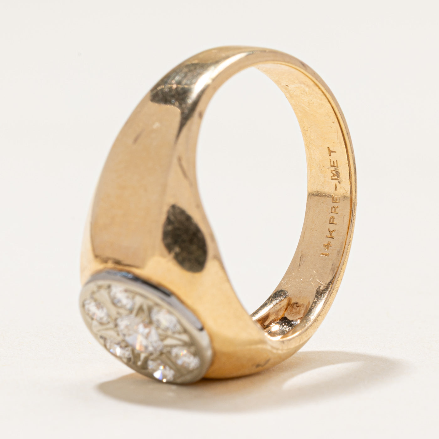 Diamond Round Cluster Ring | 0.55ctw | SZ 9.25