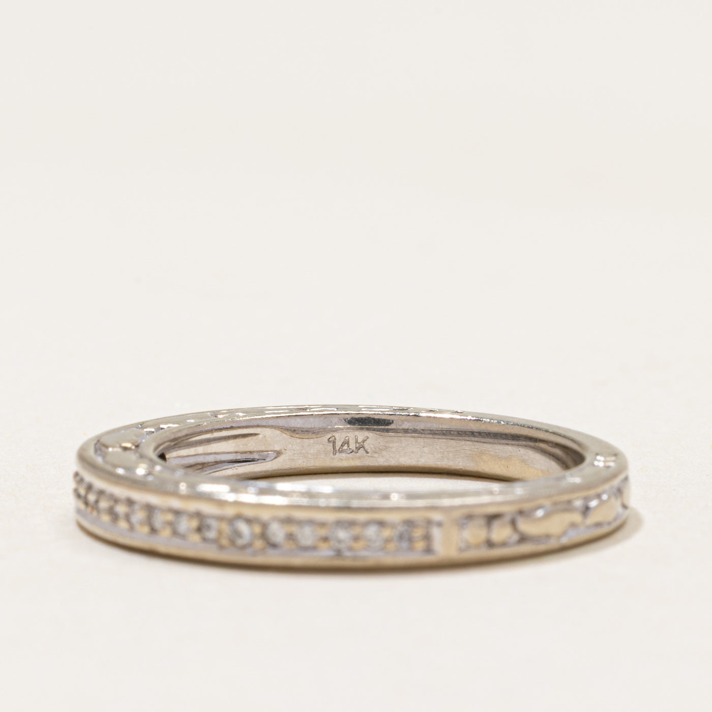 Semi Eternity Diamond Band | 0.10ctw | SZ 7.25