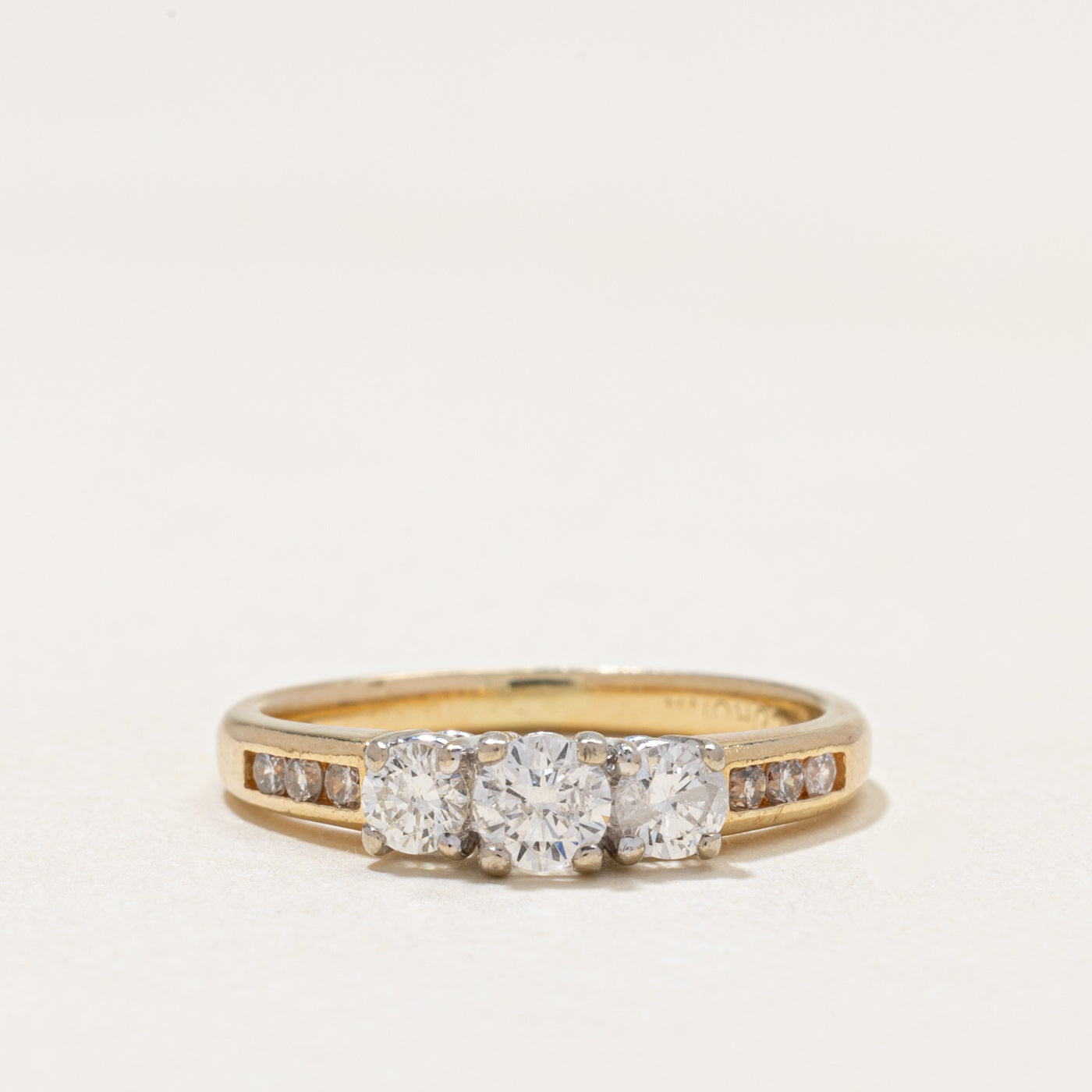 Three Stone Diamond Ring | 0.52ctw | SZ 5