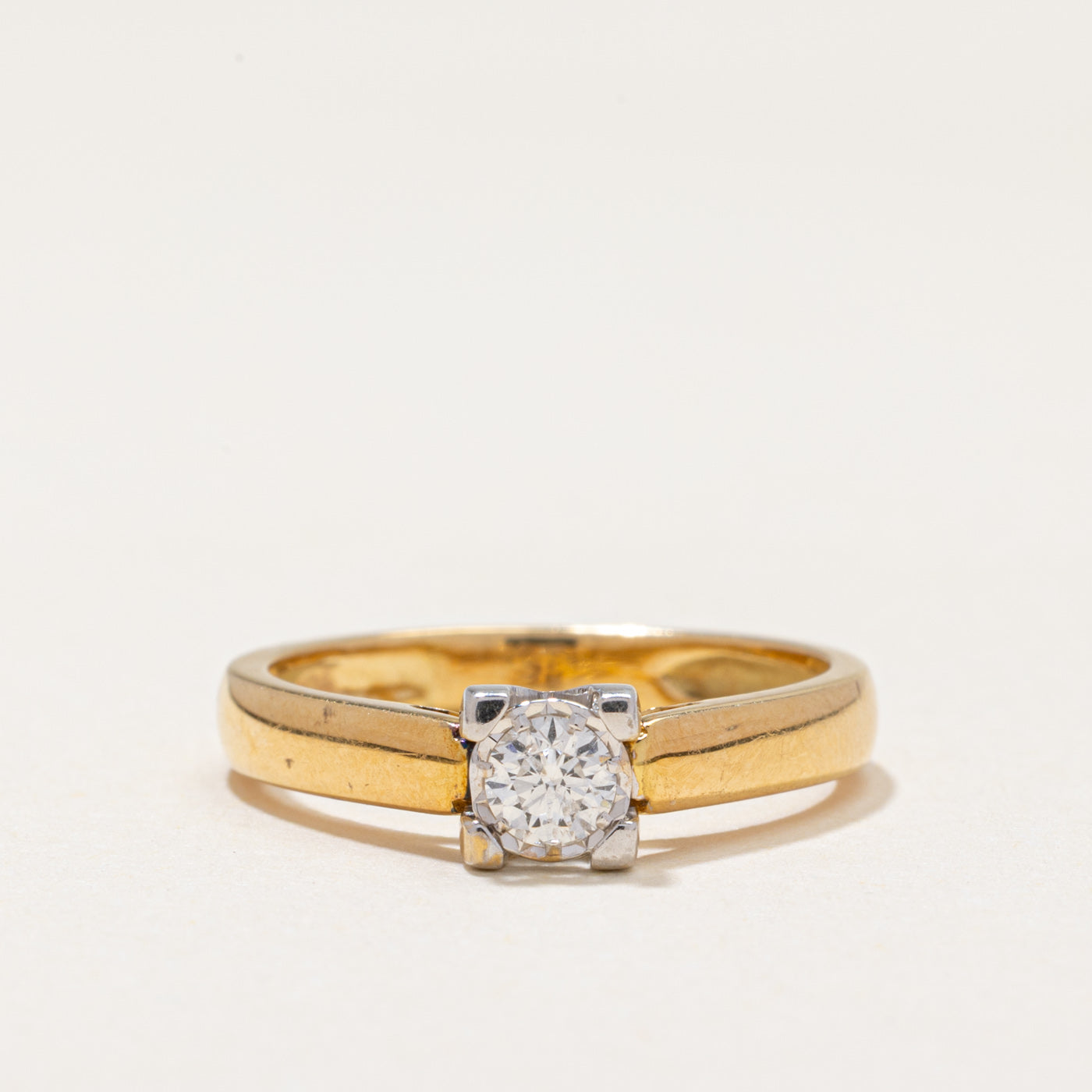 Solitaire Diamond Ring | 0.20ct | SZ 5