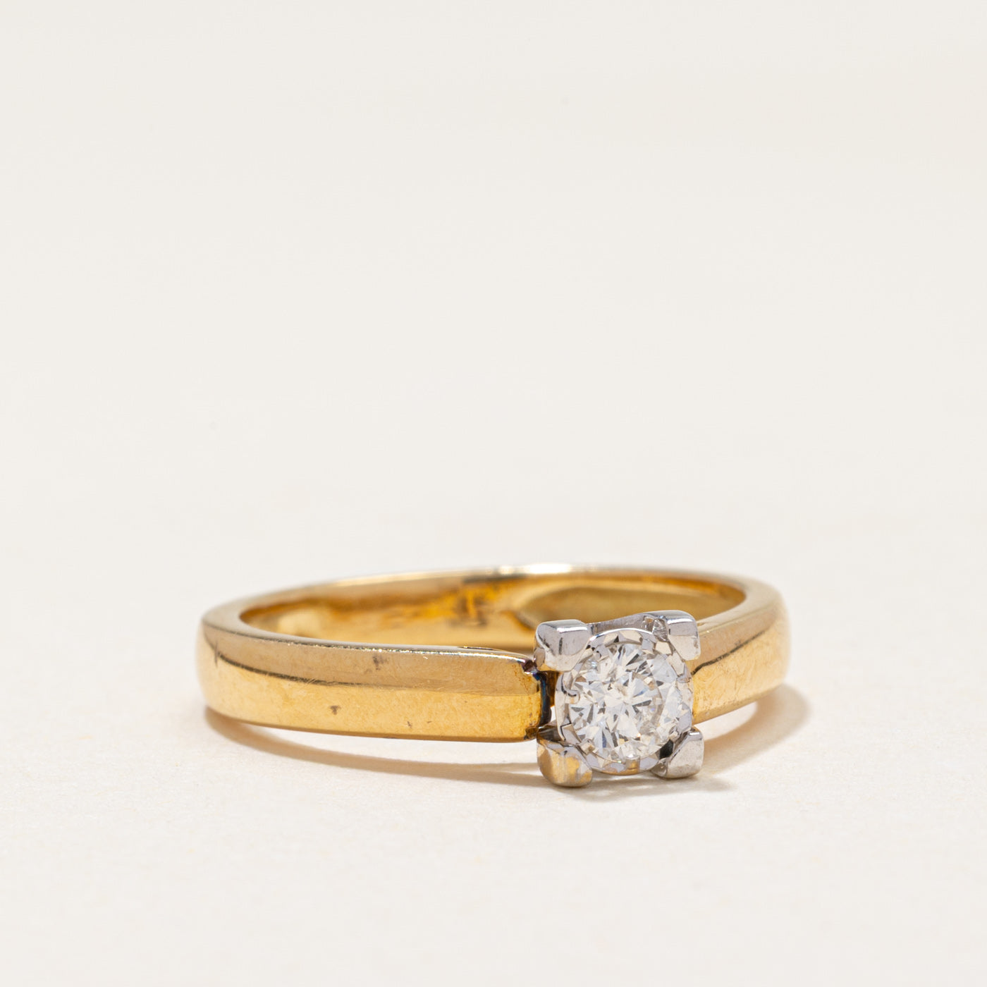 Solitaire Diamond Ring | 0.20ct | SZ 5