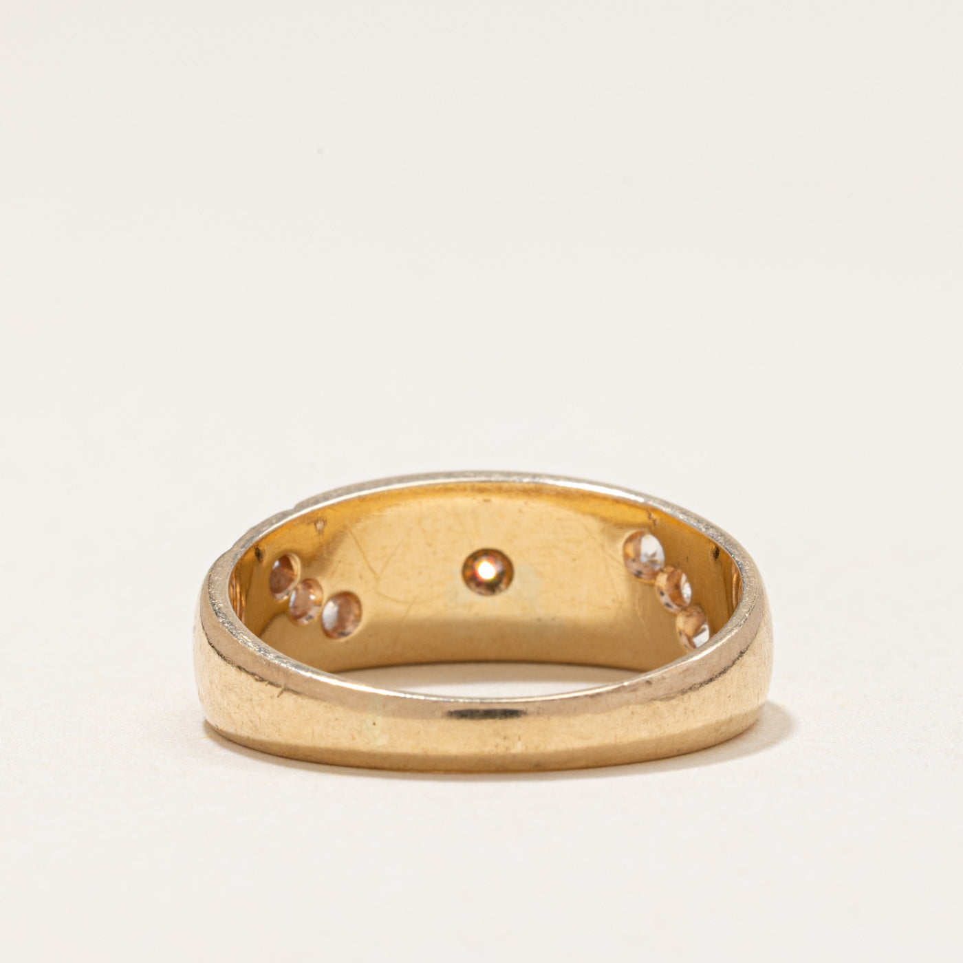 'Birks' Diamond Engraved Ring | 0.25ctw | SZ 7.75