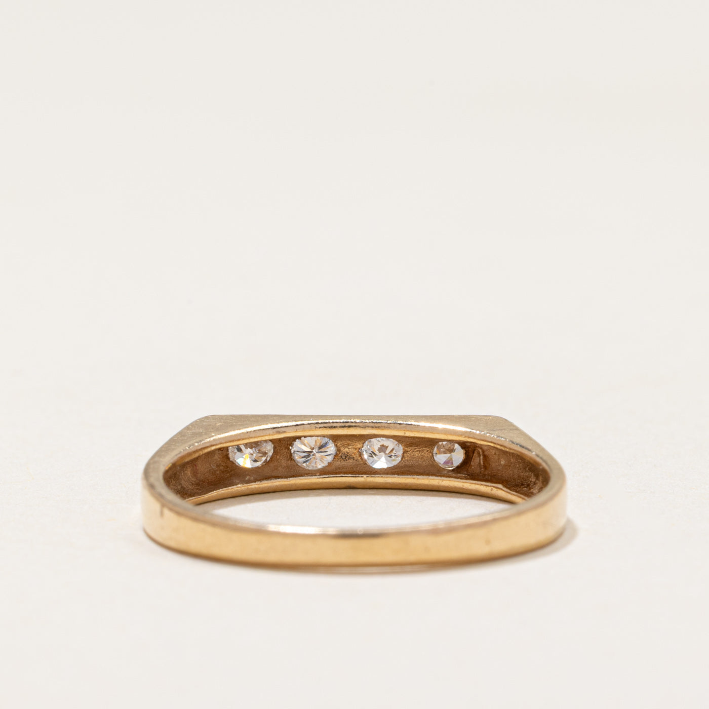 Four Stone Diamond Ring | 0.20ctw | SZ 6.75