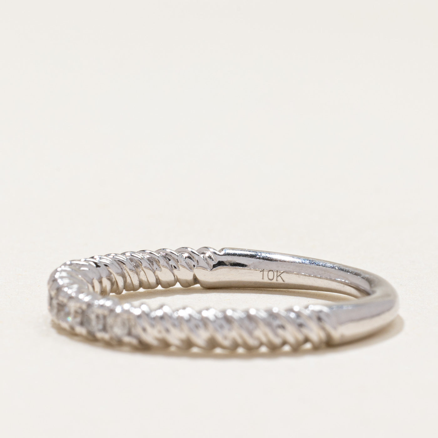 Semi Eternity Diamond Band | 0.19ctw | SZ 7