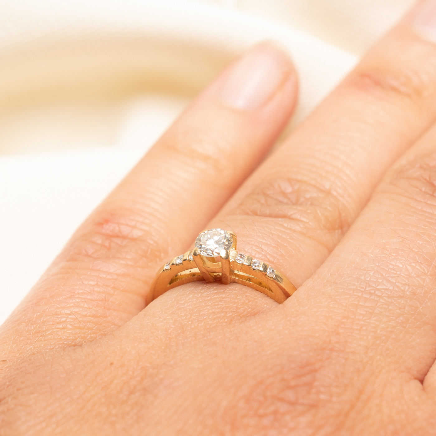 Diamond Accented Ring | 0.46ctw | SZ 7.25