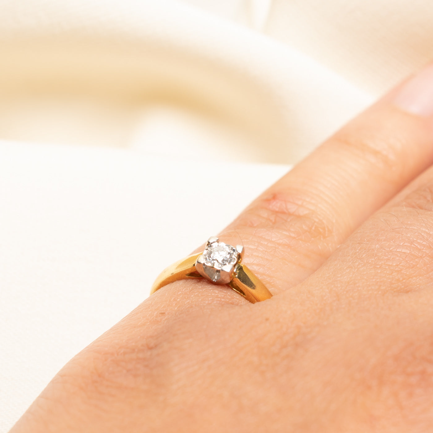Solitaire Diamond Ring | 0.20ct | SZ 5