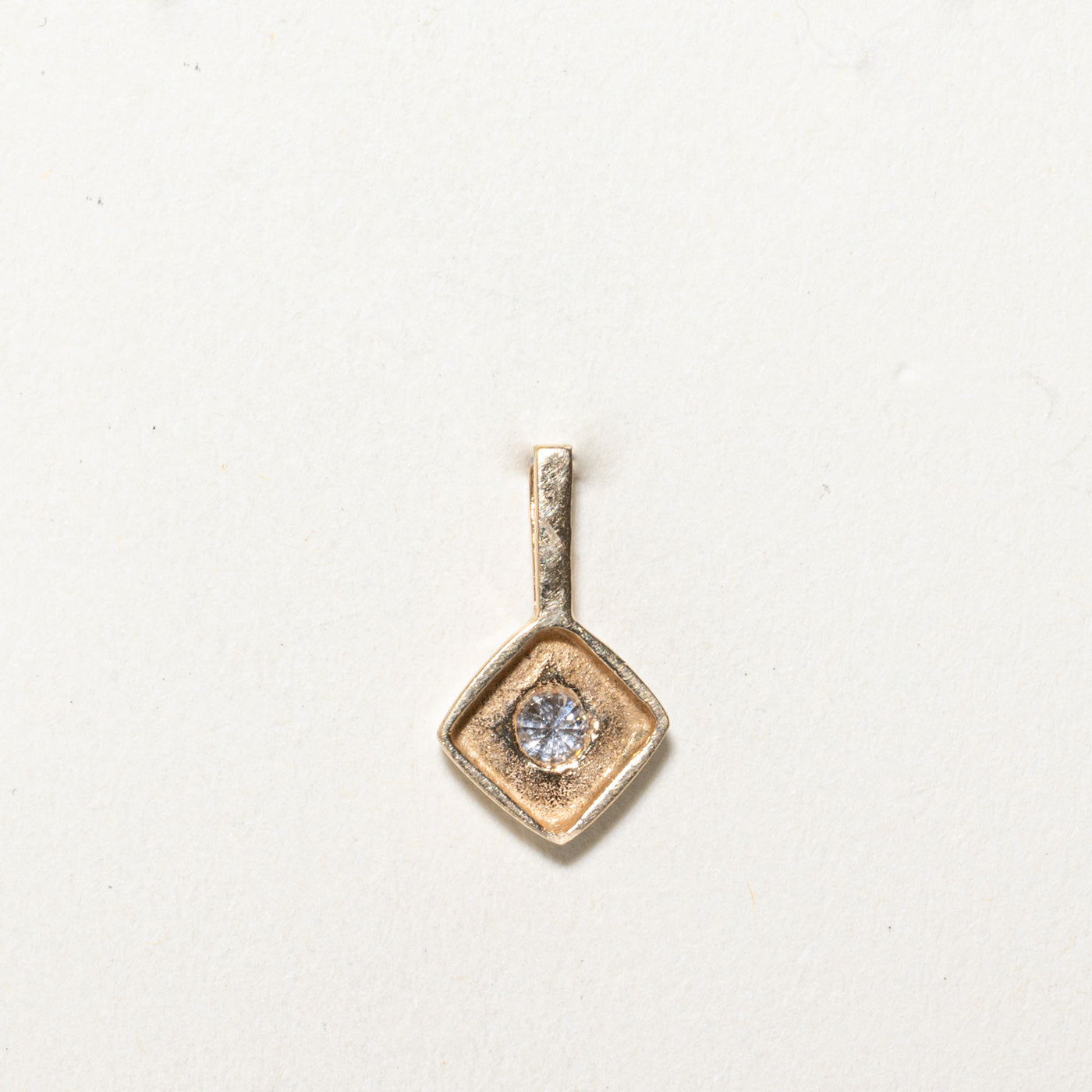 Solitaire Diamond Pendant | 0.16ct