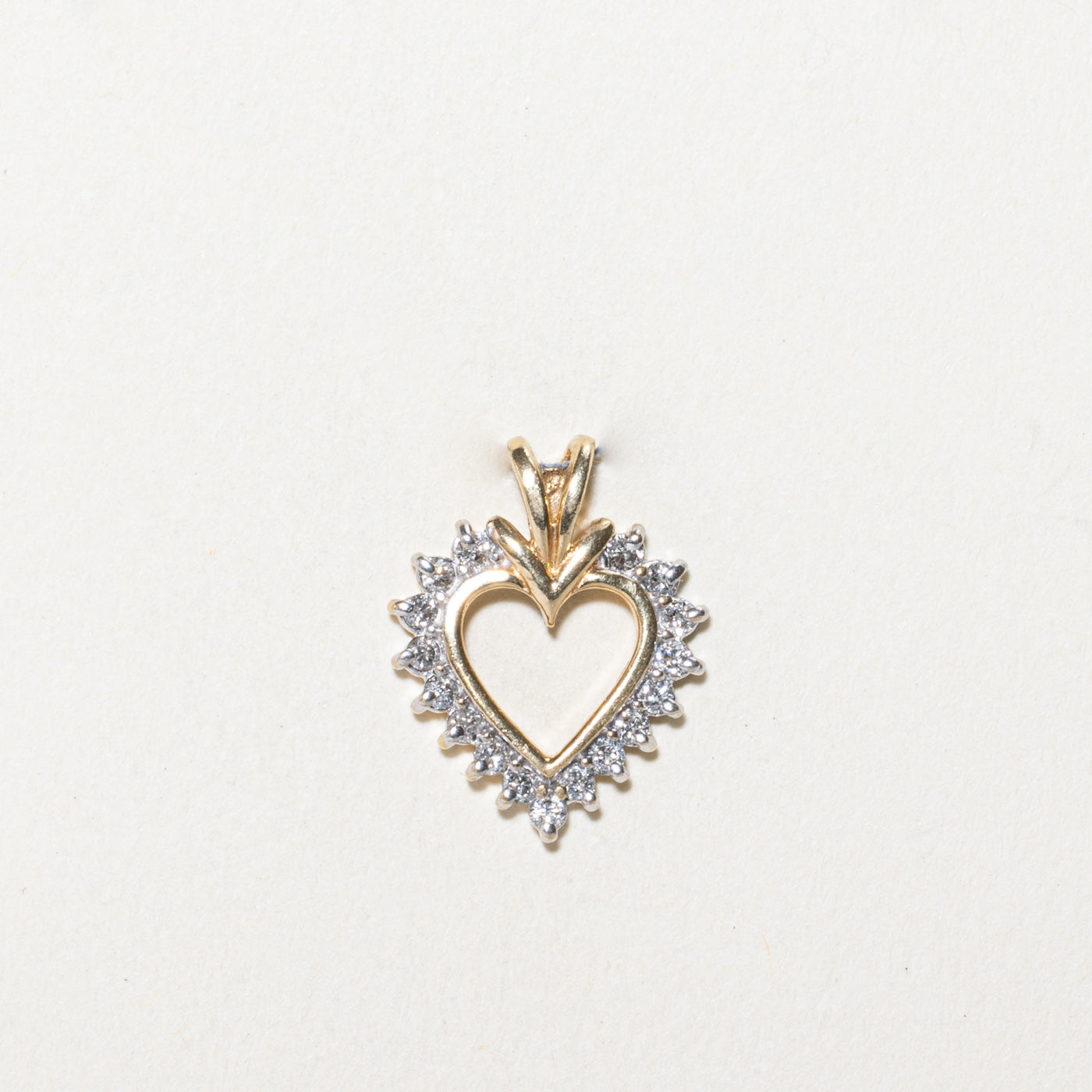 Diamond Heart Pendant | 0.20ctw