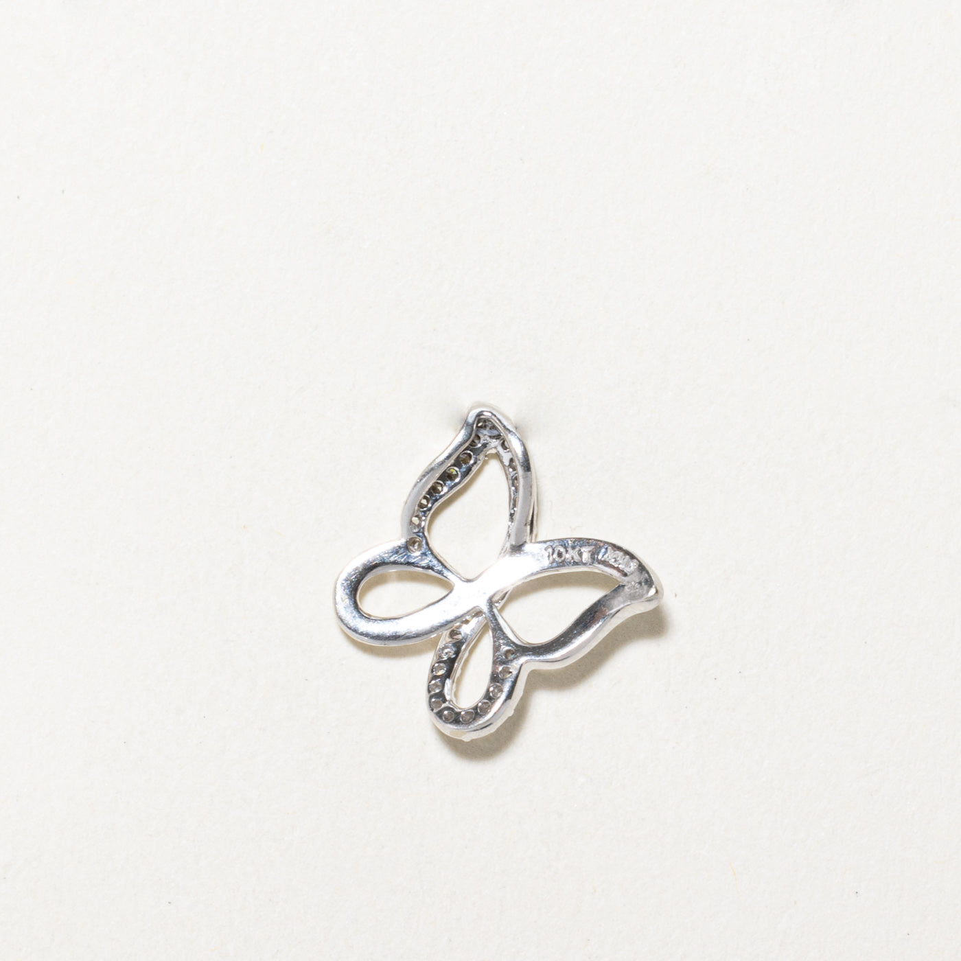 'Michael Hill' Diamond Butterfly Pendant | 0.10ctw