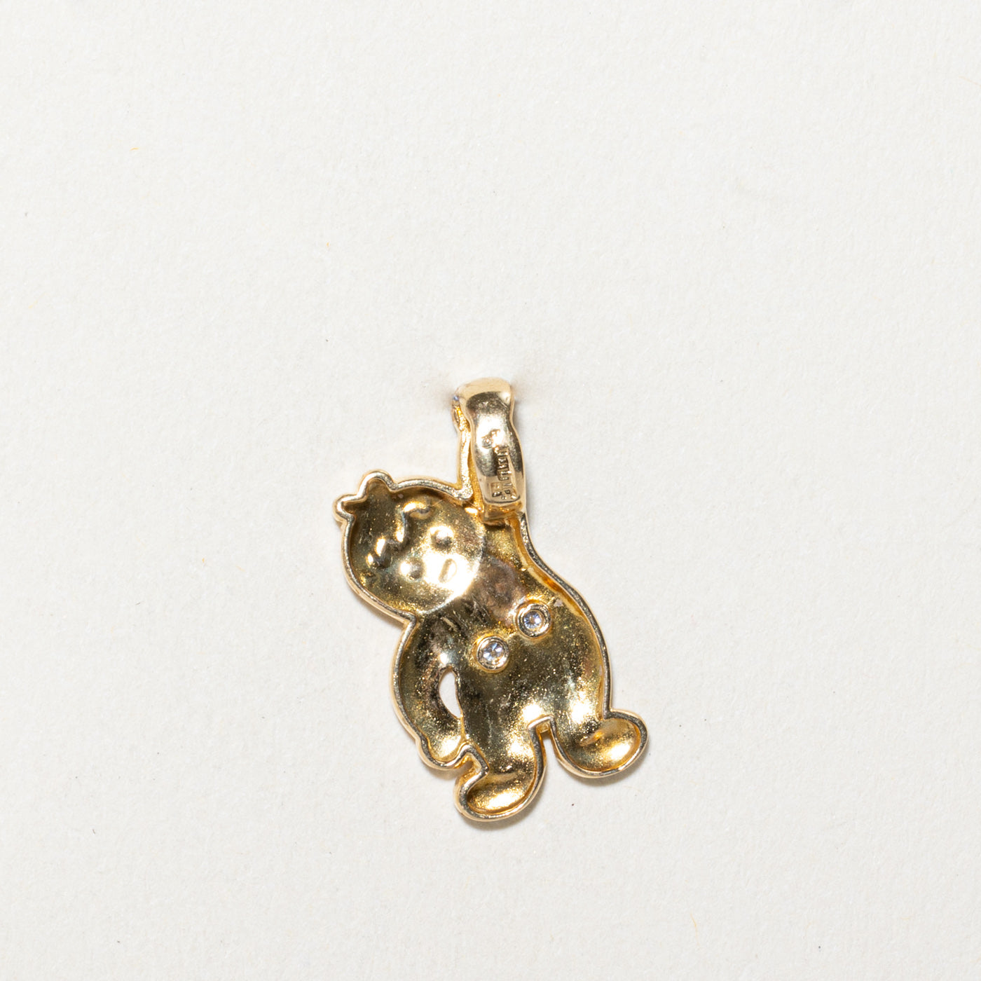 Diamond Son Pendant | 0.01ctw