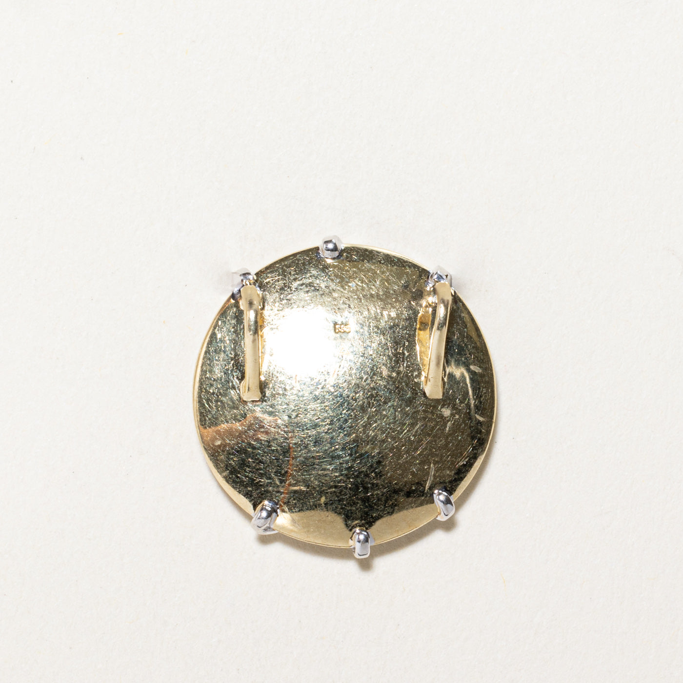 Diamond Abstract Design Circle Pendant | 0.05ct