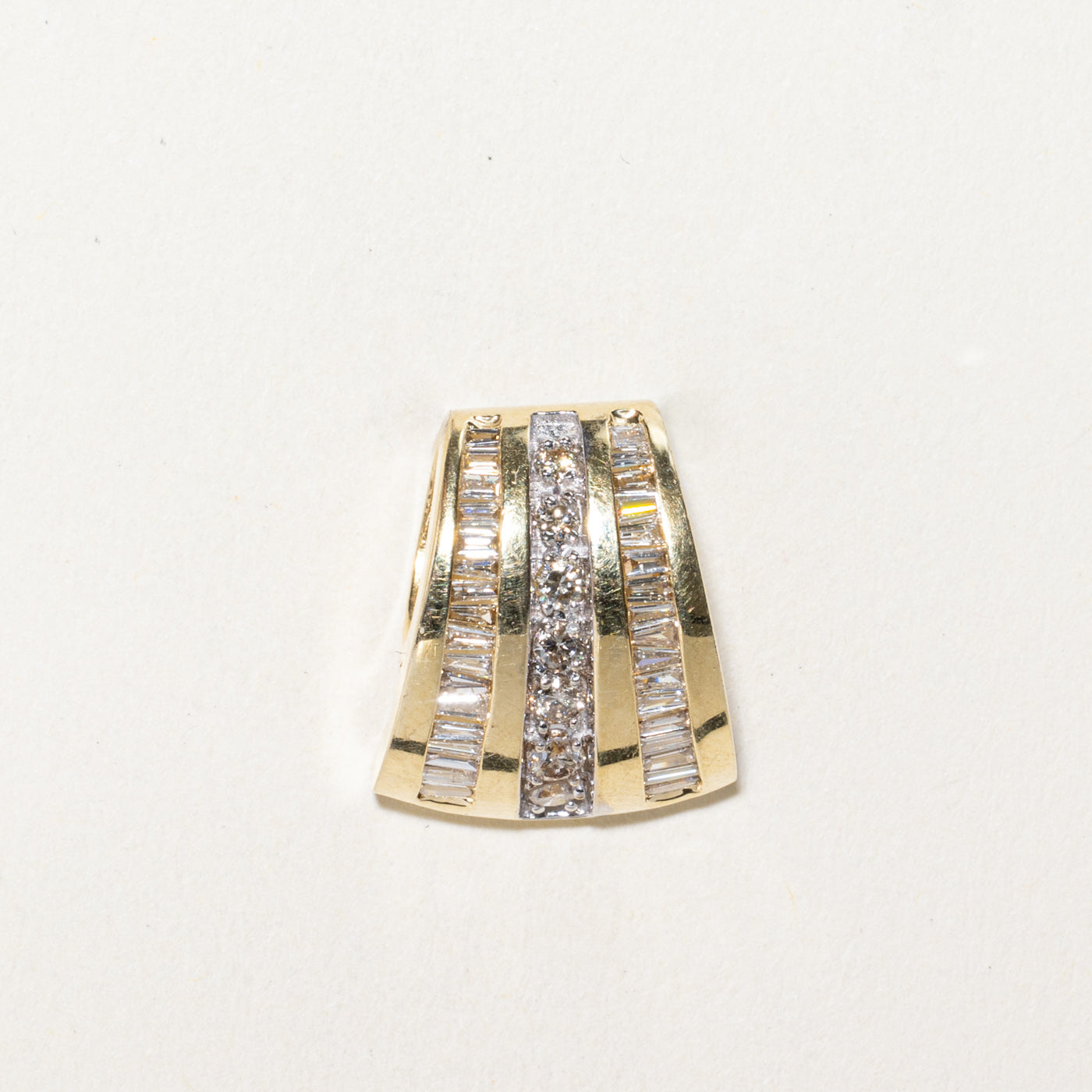 Diamond Multi Column Pendant | 0.75ctw