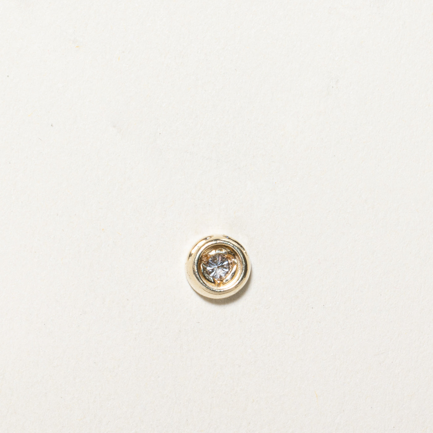 Illusion Set Diamond Circle Pendant | 0.10ct