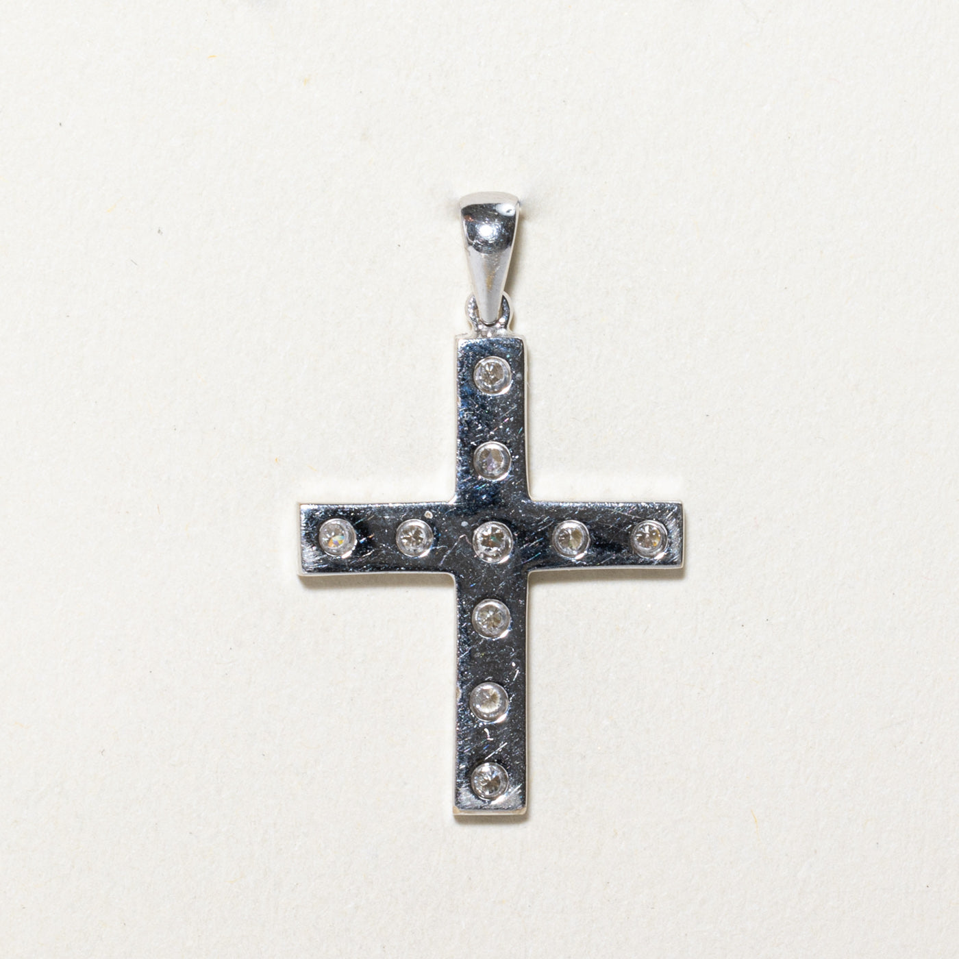 Diamond Cross Pendant | 0.75ctw