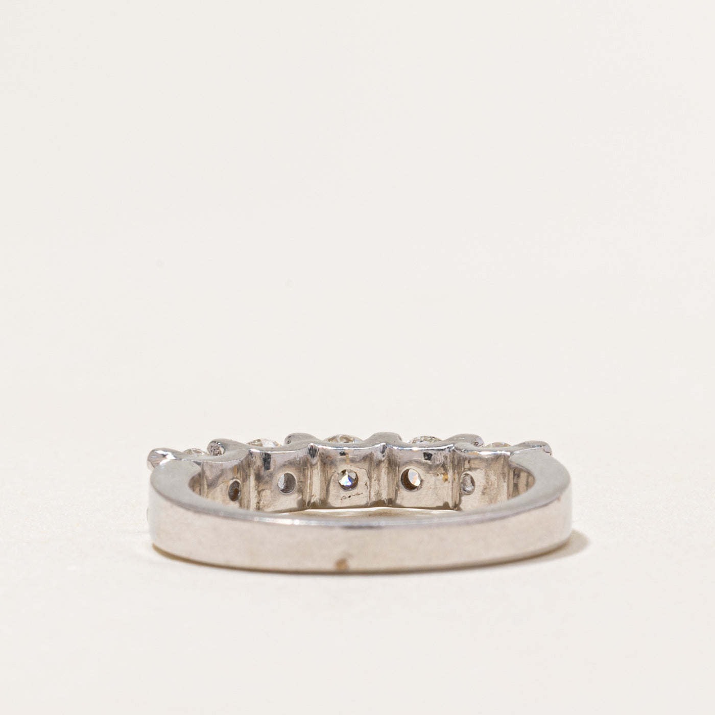 18k Five Stone Diamond Band | 0.85ctw | SZ 7.25