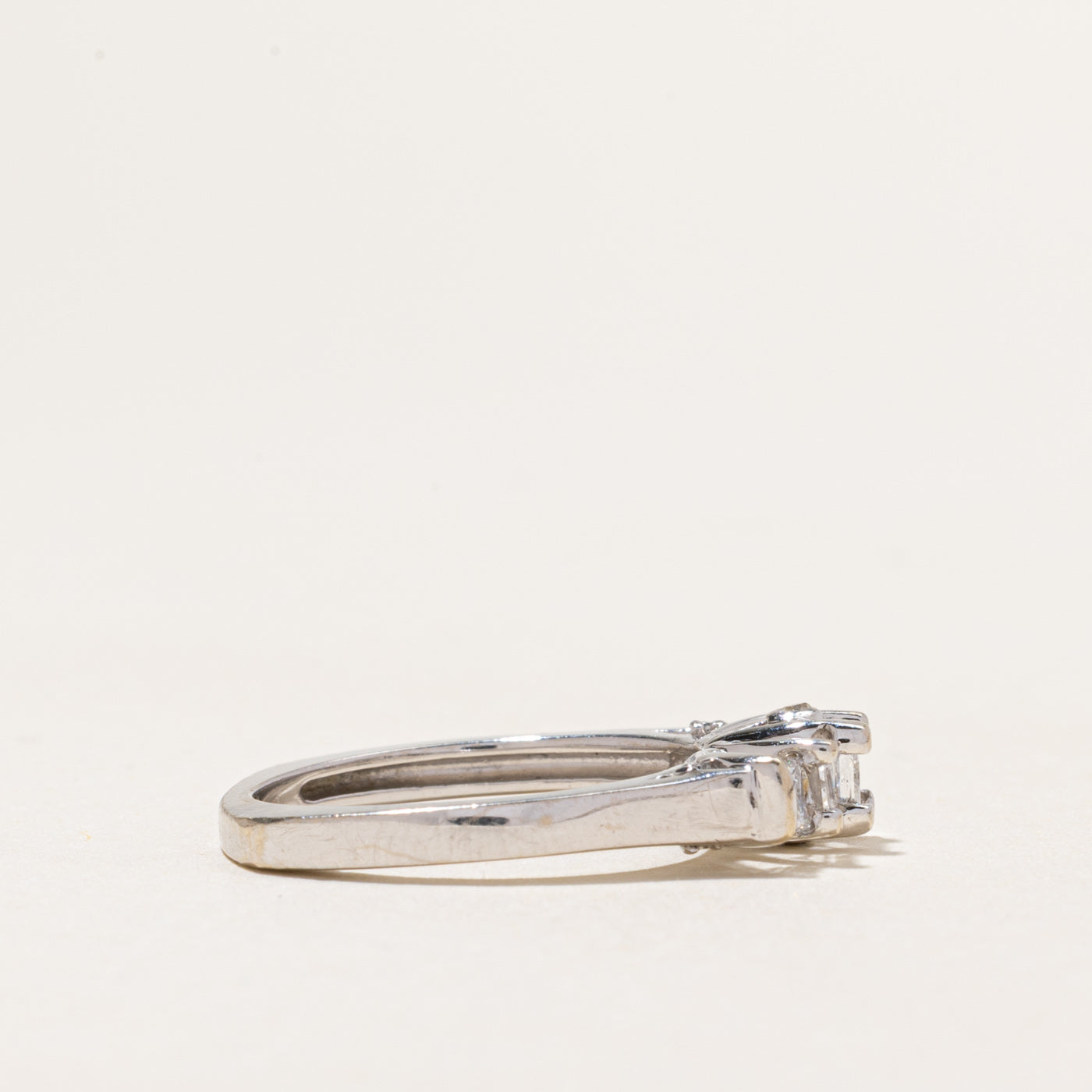 Five Stone Princess Cut Diamond Ring | 0.72ctw | SZ 6.5