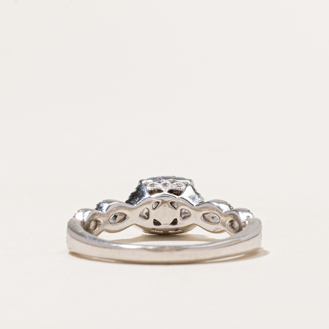 Princess Cut Diamond Engagement Ring | 0.41ctw | SZ 9