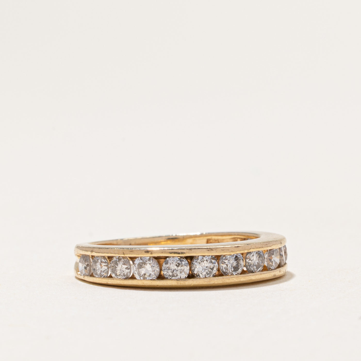 Semi Eternity Channel Set Diamond Band | 0.92ctw | SZ 6