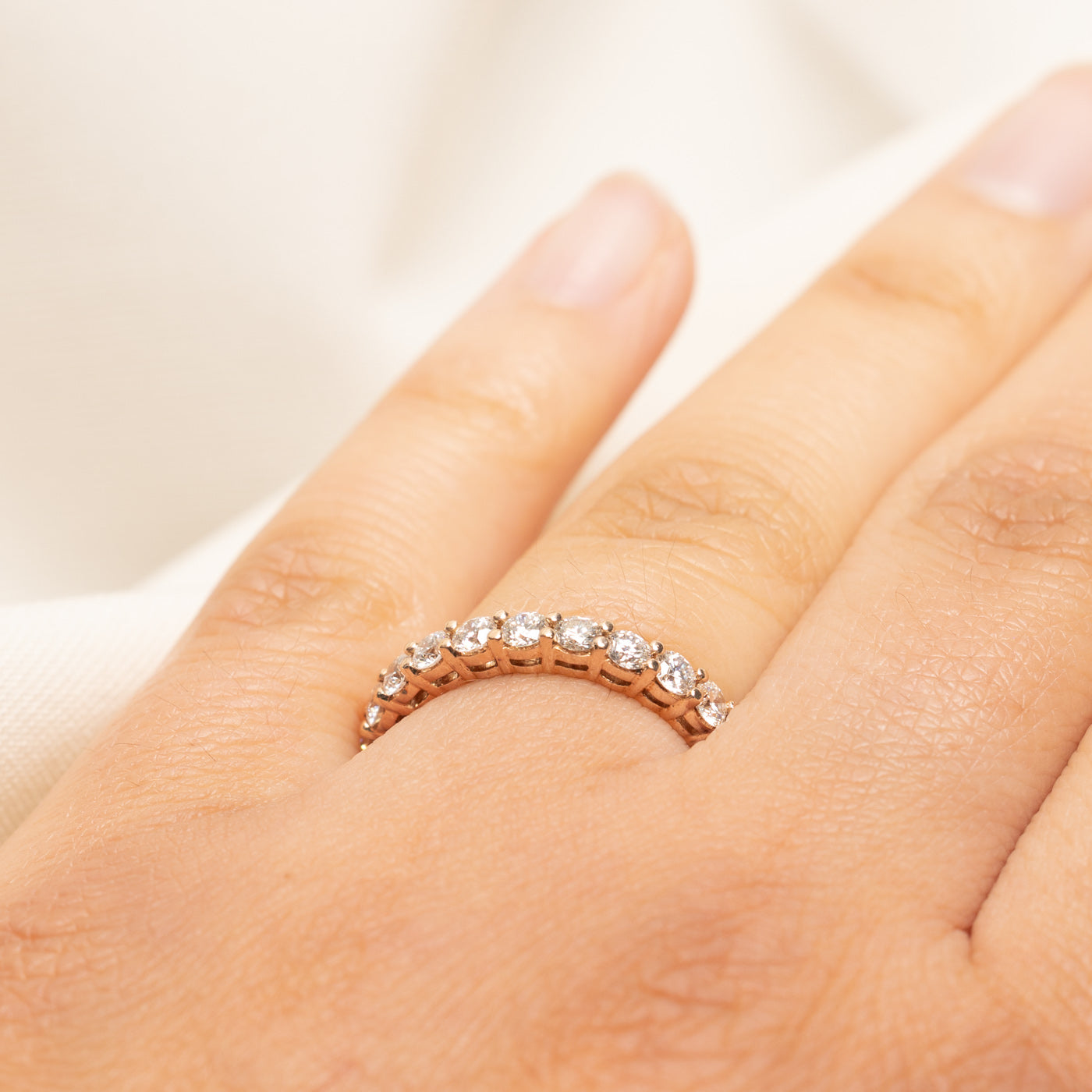 Semi Eternity Diamond Band | 1.00ctw | SZ 6.5