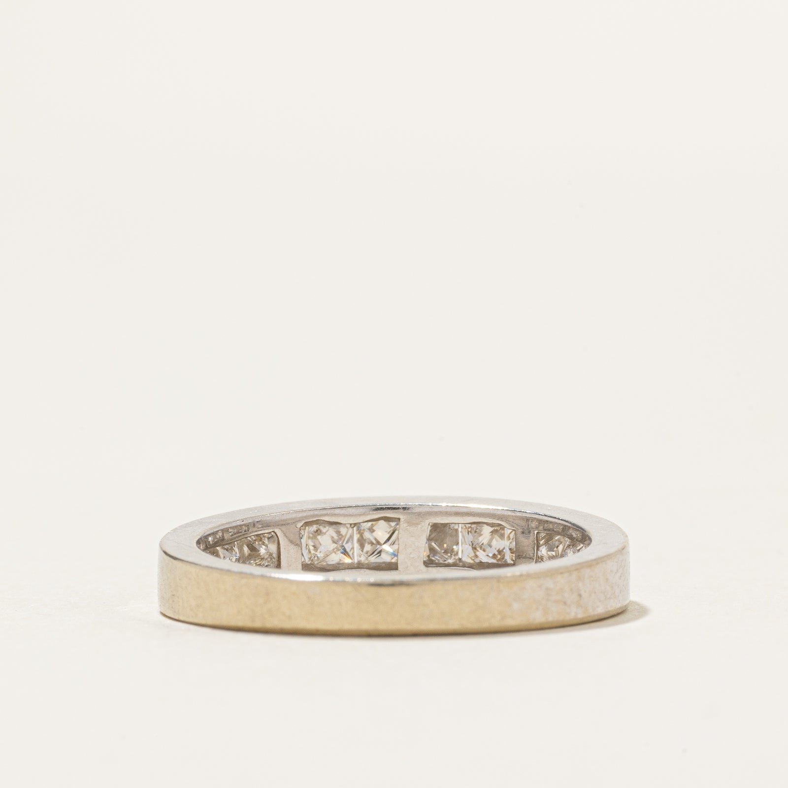 14k Semi Eternity Princess Cut Diamond Ring | 0.50ctw | SZ 6.75