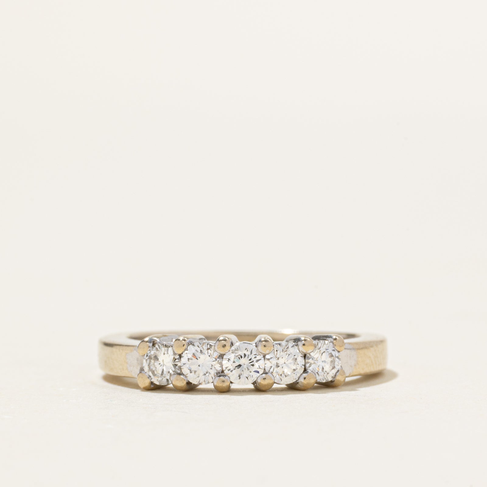 18k Five Stone Diamond Ring | 0.41ctw | SZ 5.75