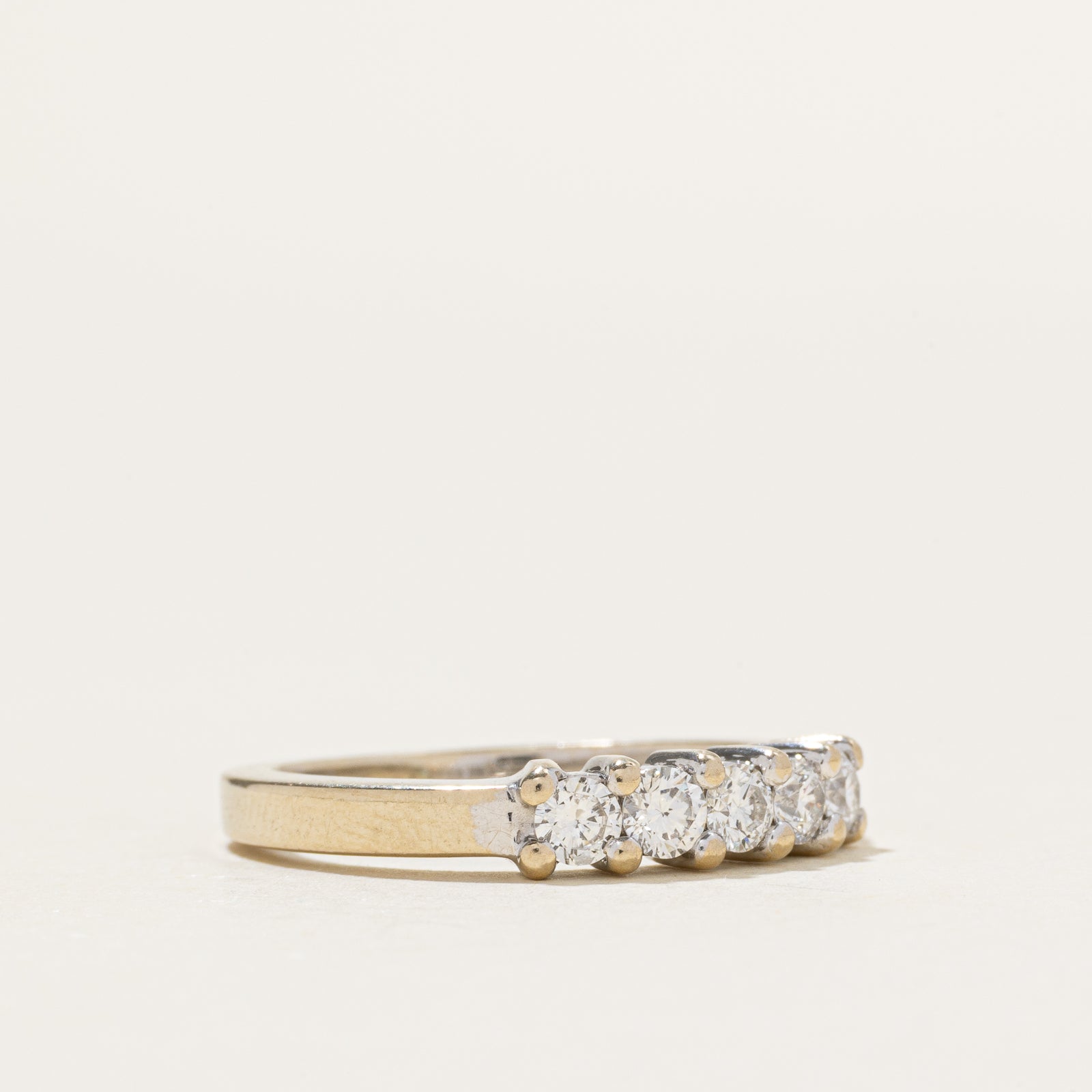 18k Five Stone Diamond Ring | 0.41ctw | SZ 5.75