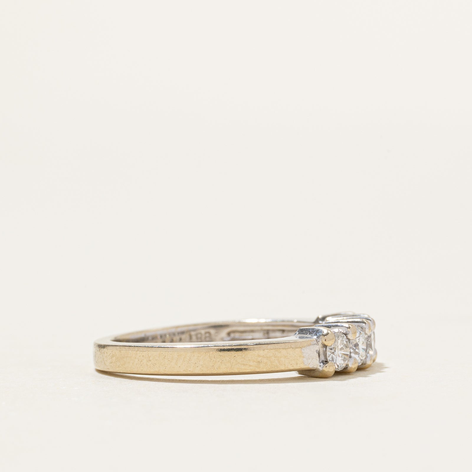 18k Five Stone Diamond Ring | 0.41ctw | SZ 5.75