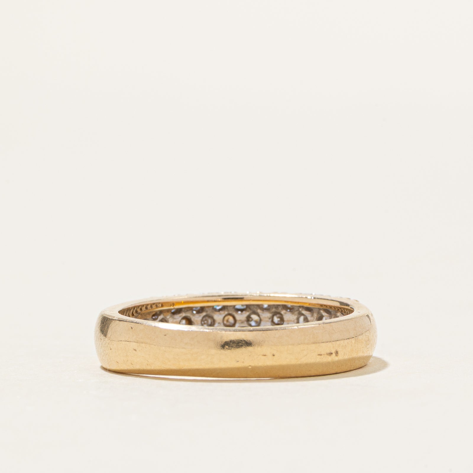 14k Pavé Set Diamond Band | 0.30ctw | SZ 6