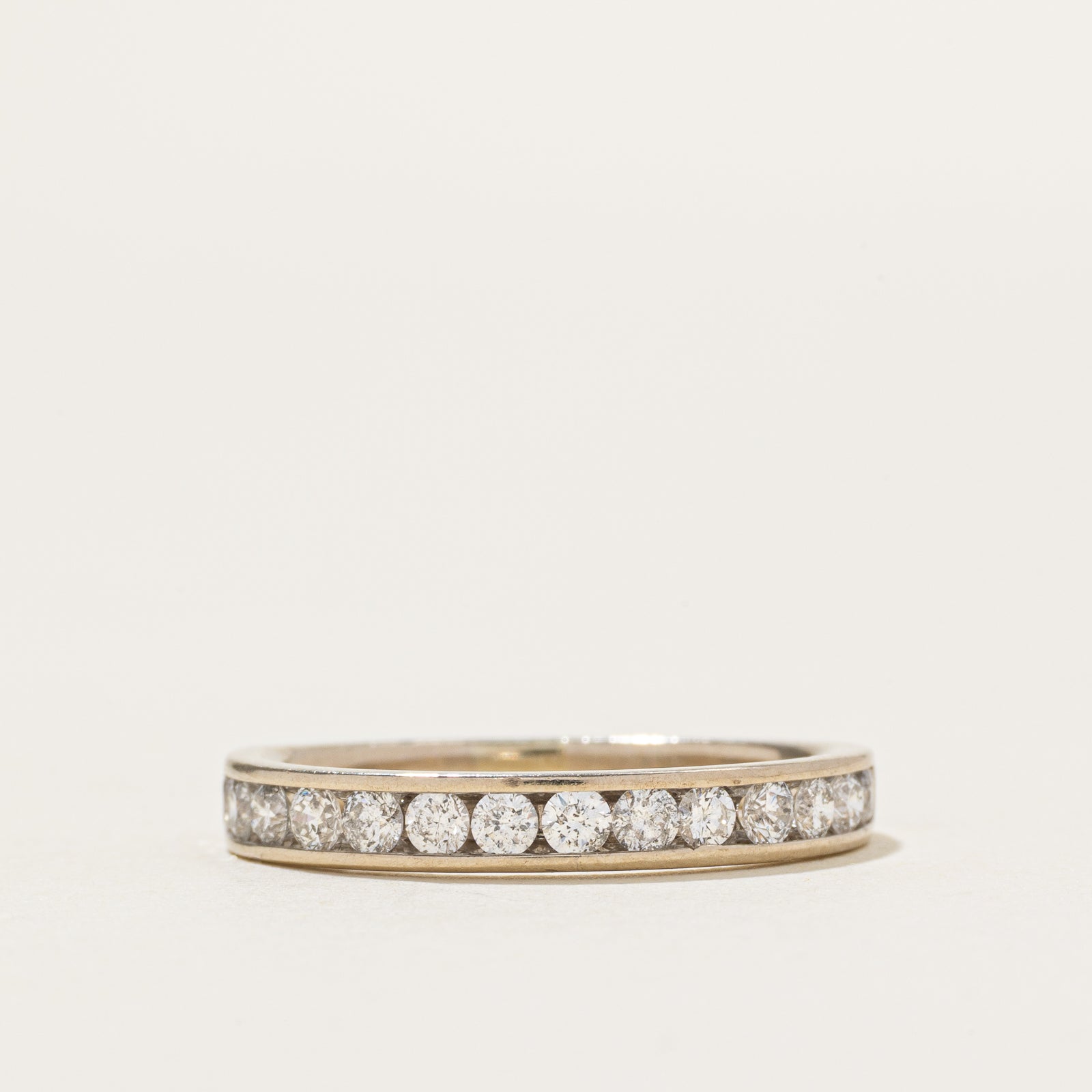 14k Semi Eternity Channel Set Diamond Ring | 0.50ctw | SZ 5.5