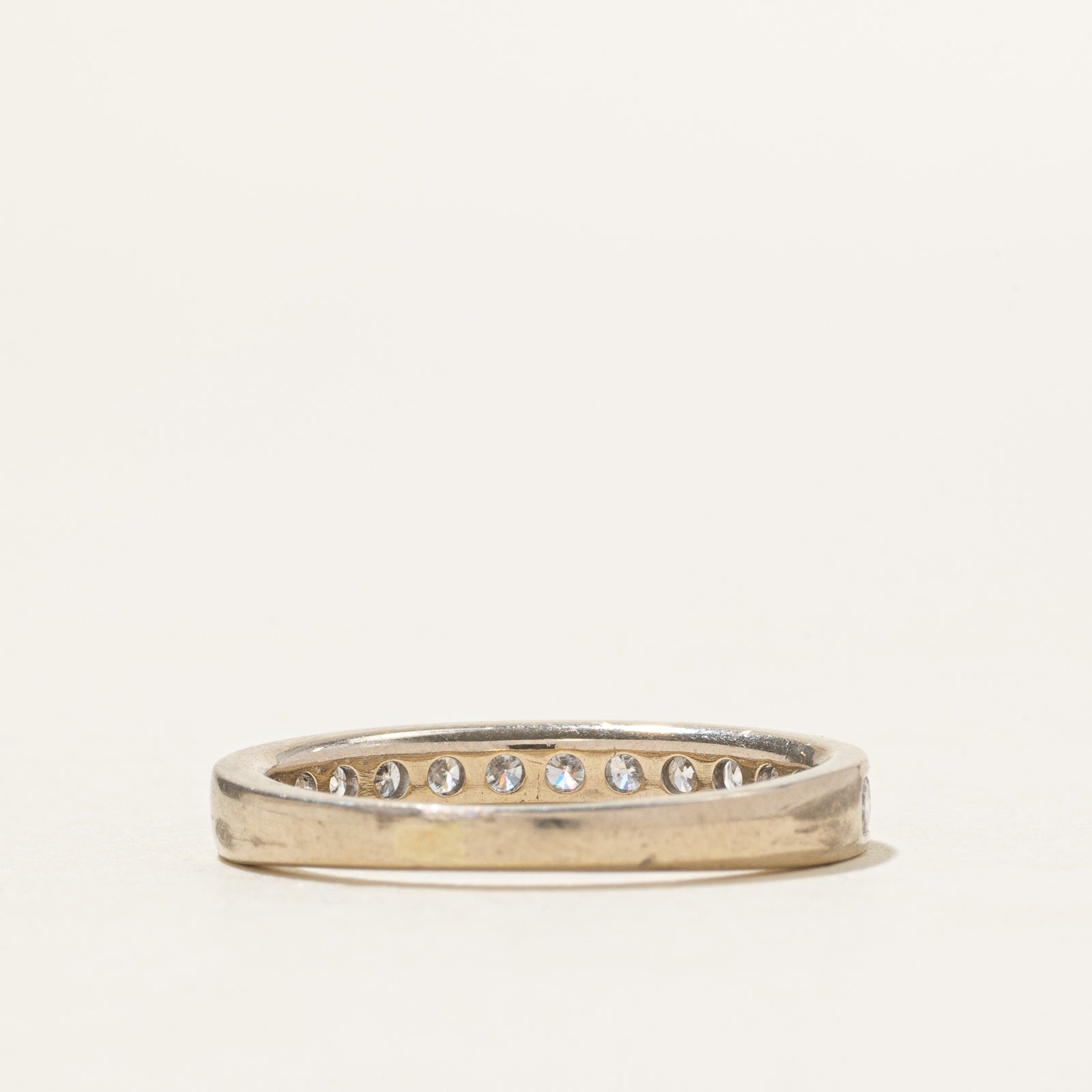 14k Semi Eternity Channel Set Diamond Ring | 0.50ctw | SZ 5.5