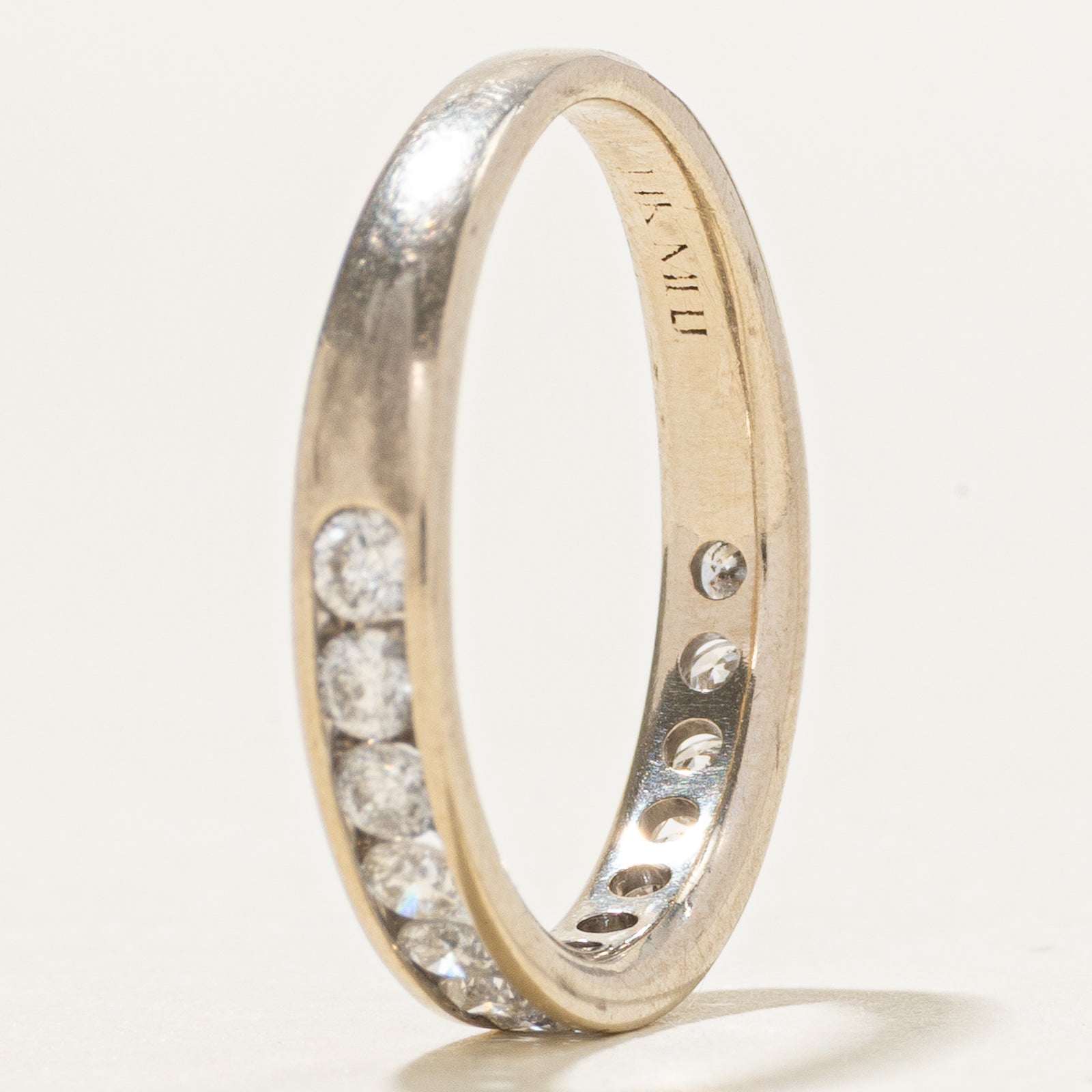 14k Semi Eternity Channel Set Diamond Ring | 0.50ctw | SZ 5.5