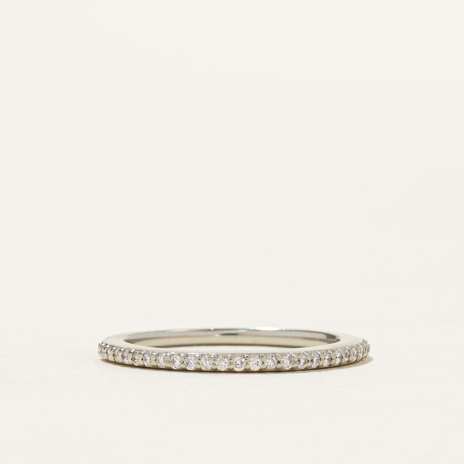 19k Semi Eternity Diamond Band | 0.09ctw | SZ 5