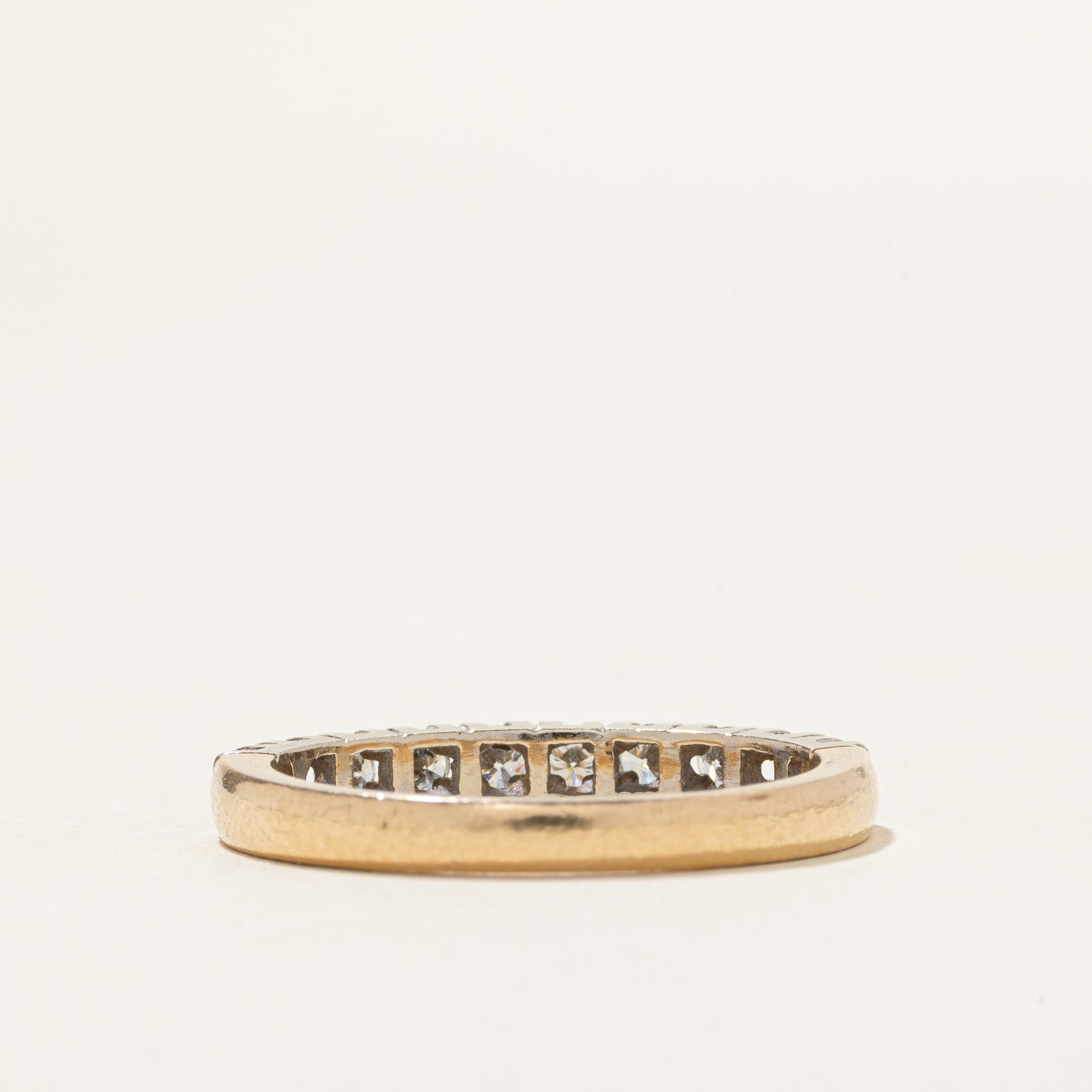 14k Semi Eternity Diamond Ring | 0.42ctw | SZ 5