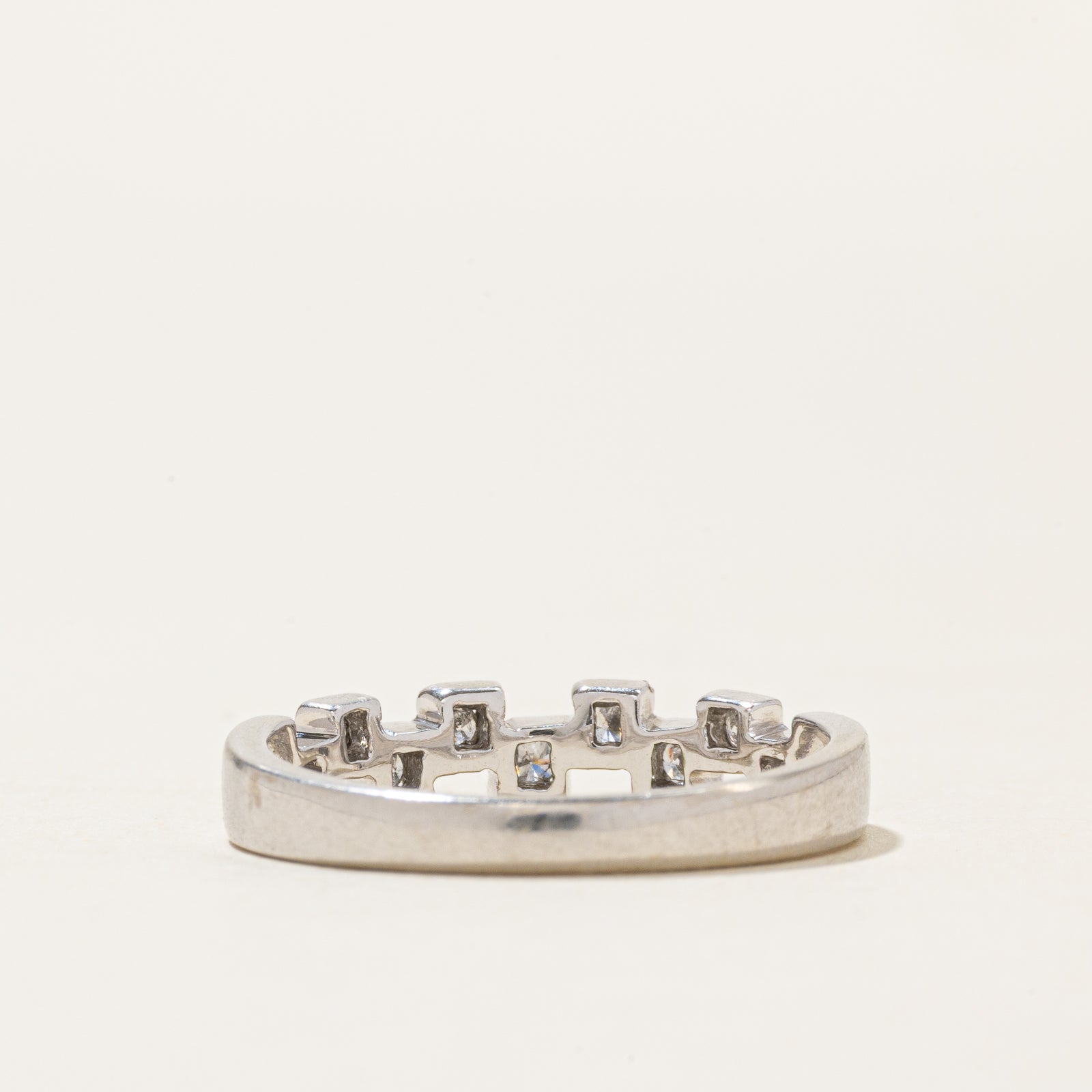 14k Diamond Geometric Cubic Ring | 0.15ctw | SZ 7