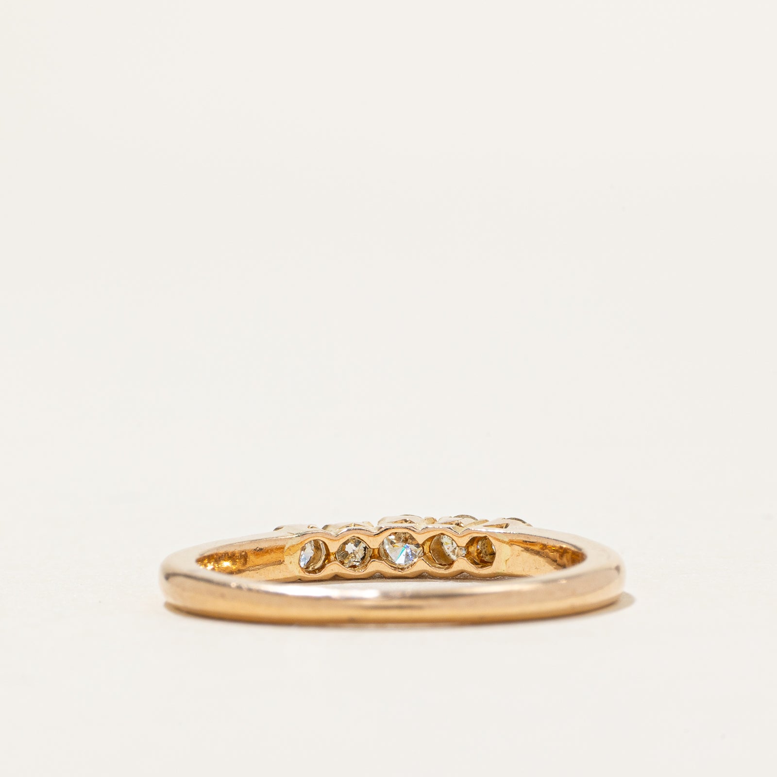 18k Five Stone Diamond Ring | 0.23ctw | SZ 7