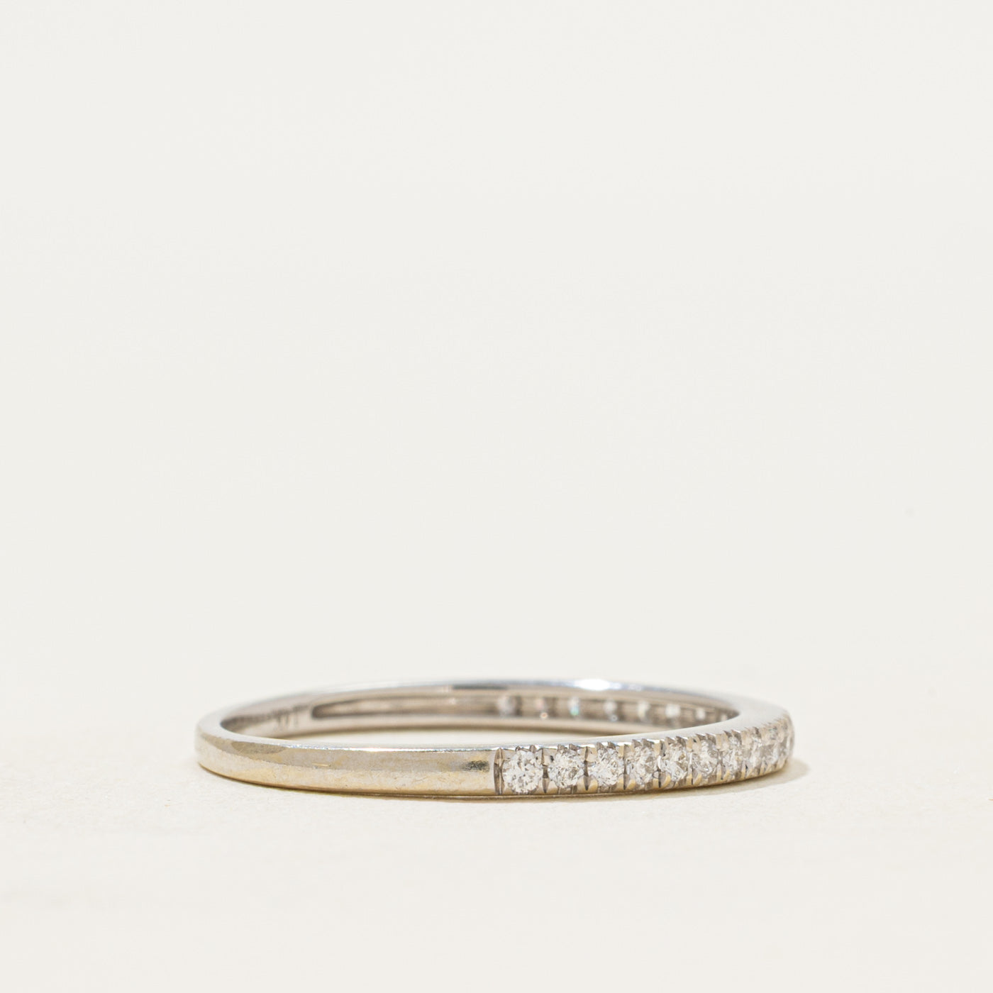 Semi Eternity Diamond Band | 0.16ctw | 1.85mm | SZ 6.75