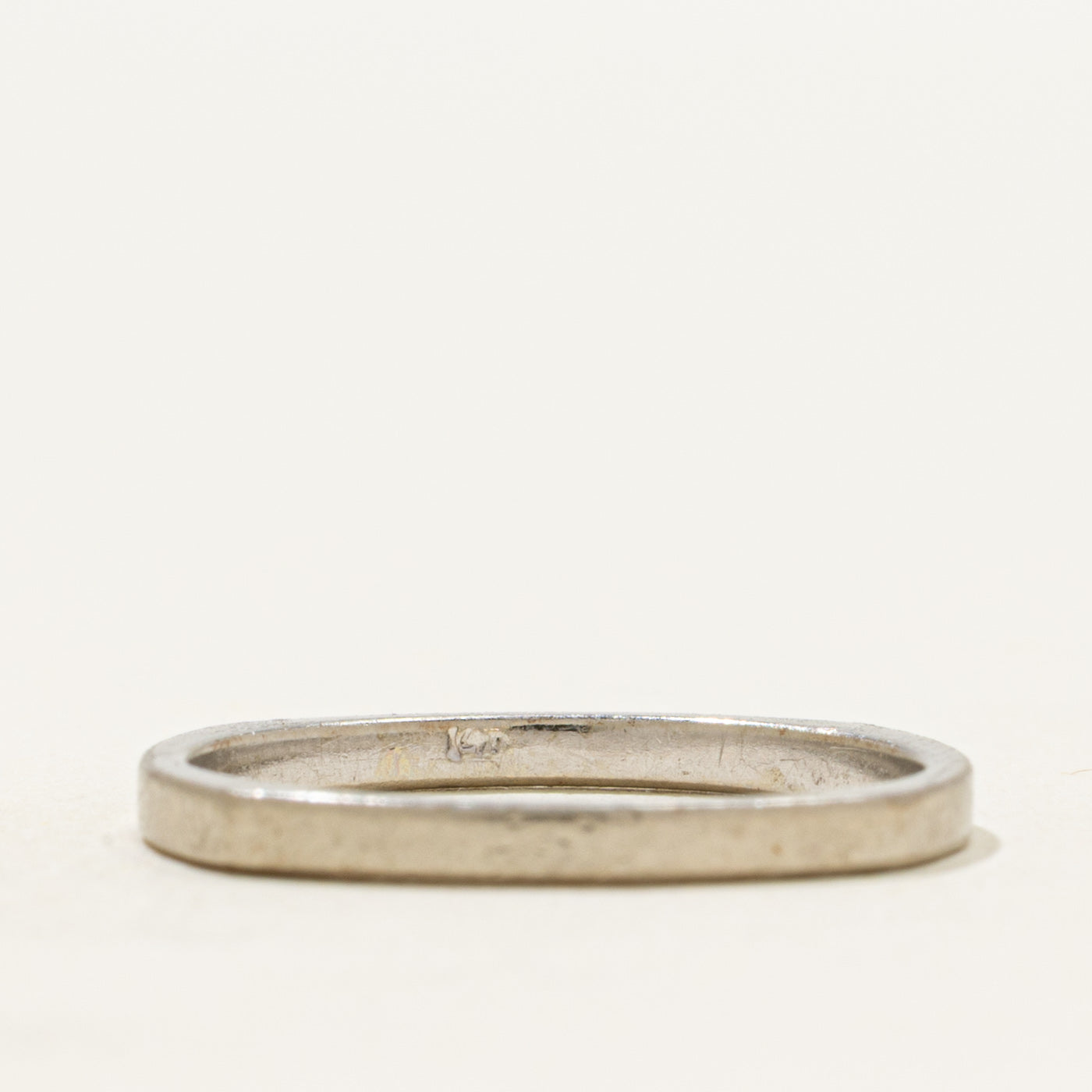 Soft Square Diamond Band | 0.06ctw | 1.85mm | SZ 6.5
