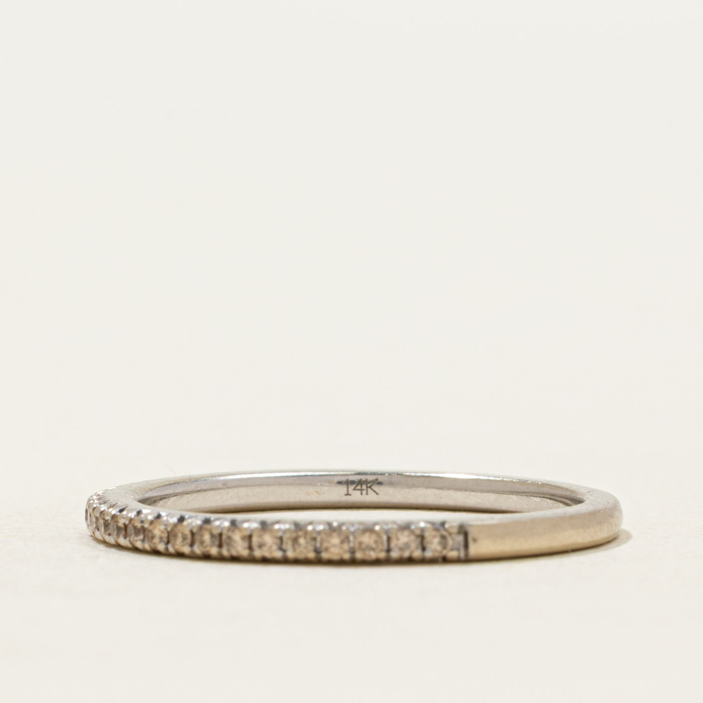 Semi Eternity Diamond Band | 0.12ctw | 1.50mm | SZ 6.25