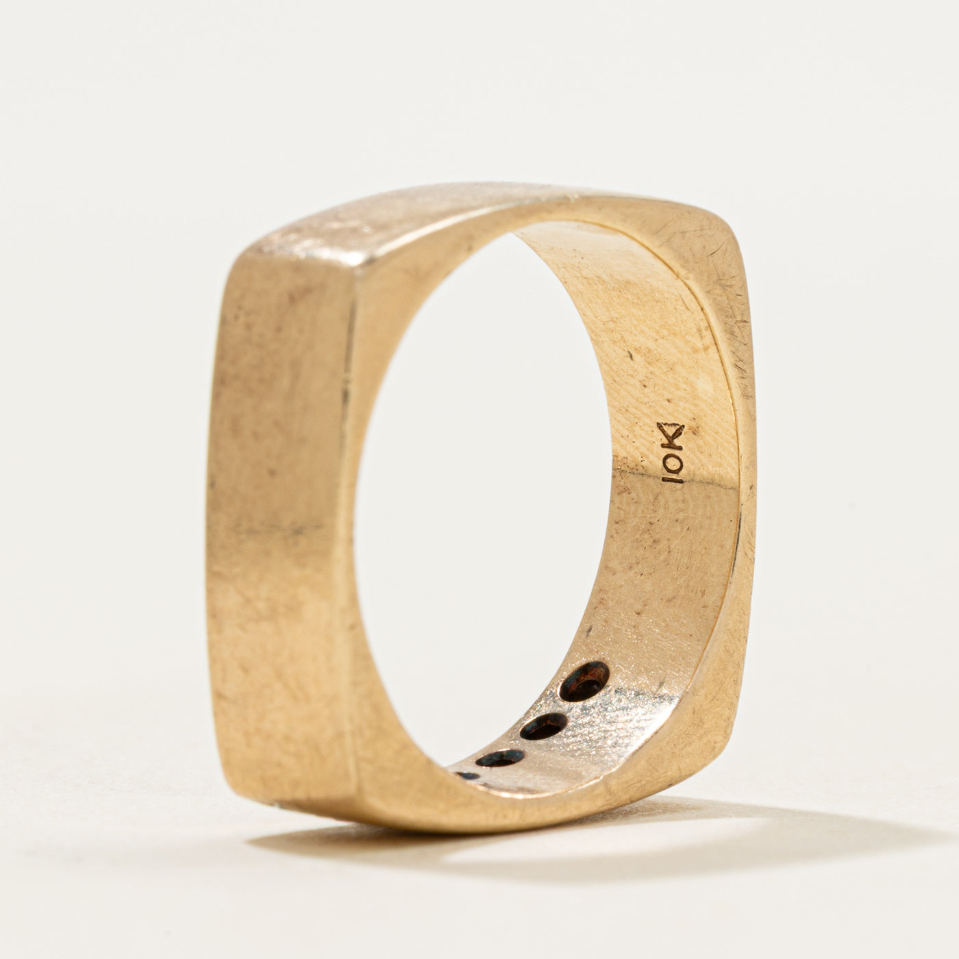 Soft Square Diamond Band | 0.21ctw | 6.30mm | SZ 9