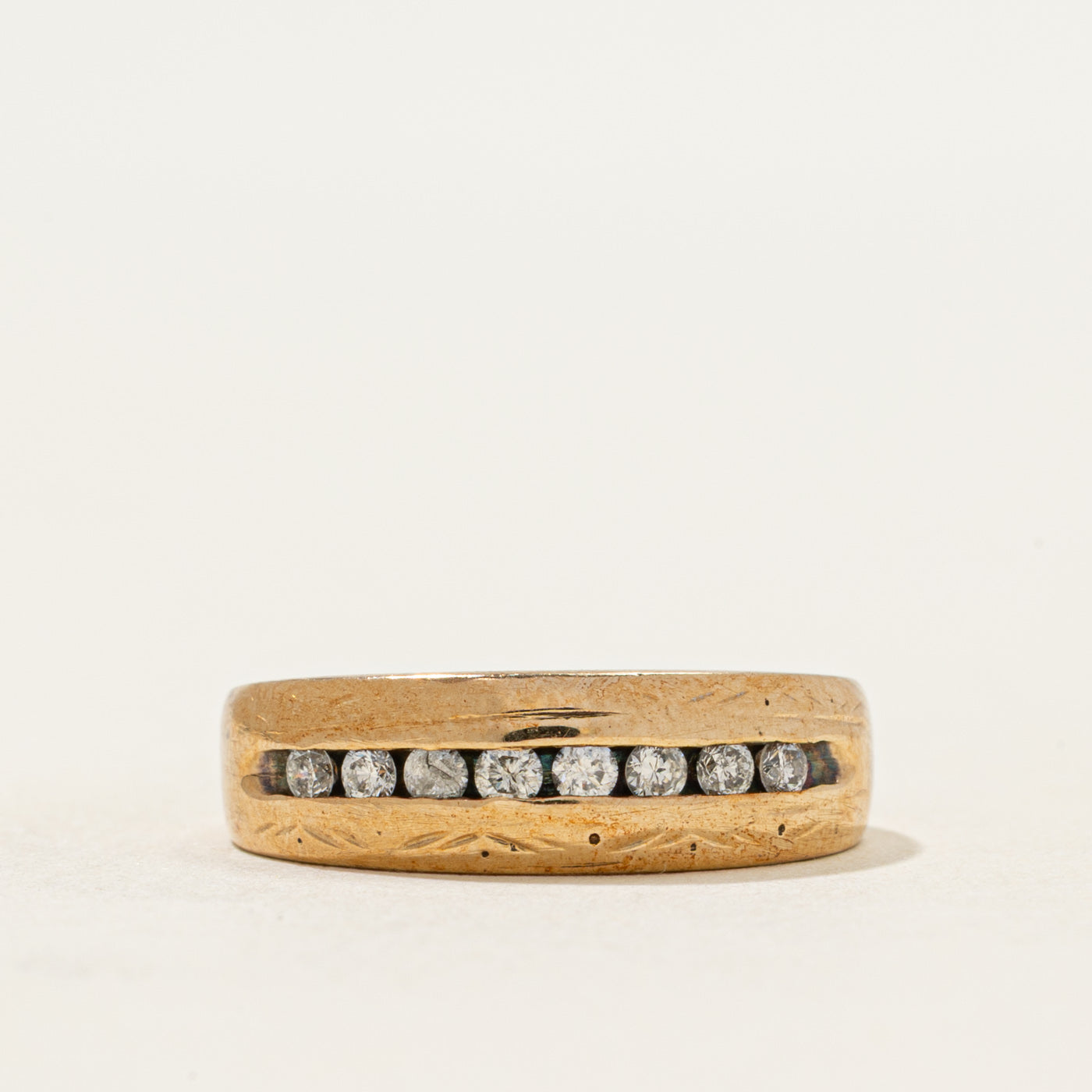 Channel Set Diamond Ring | 0.22ctw | SZ 5.5