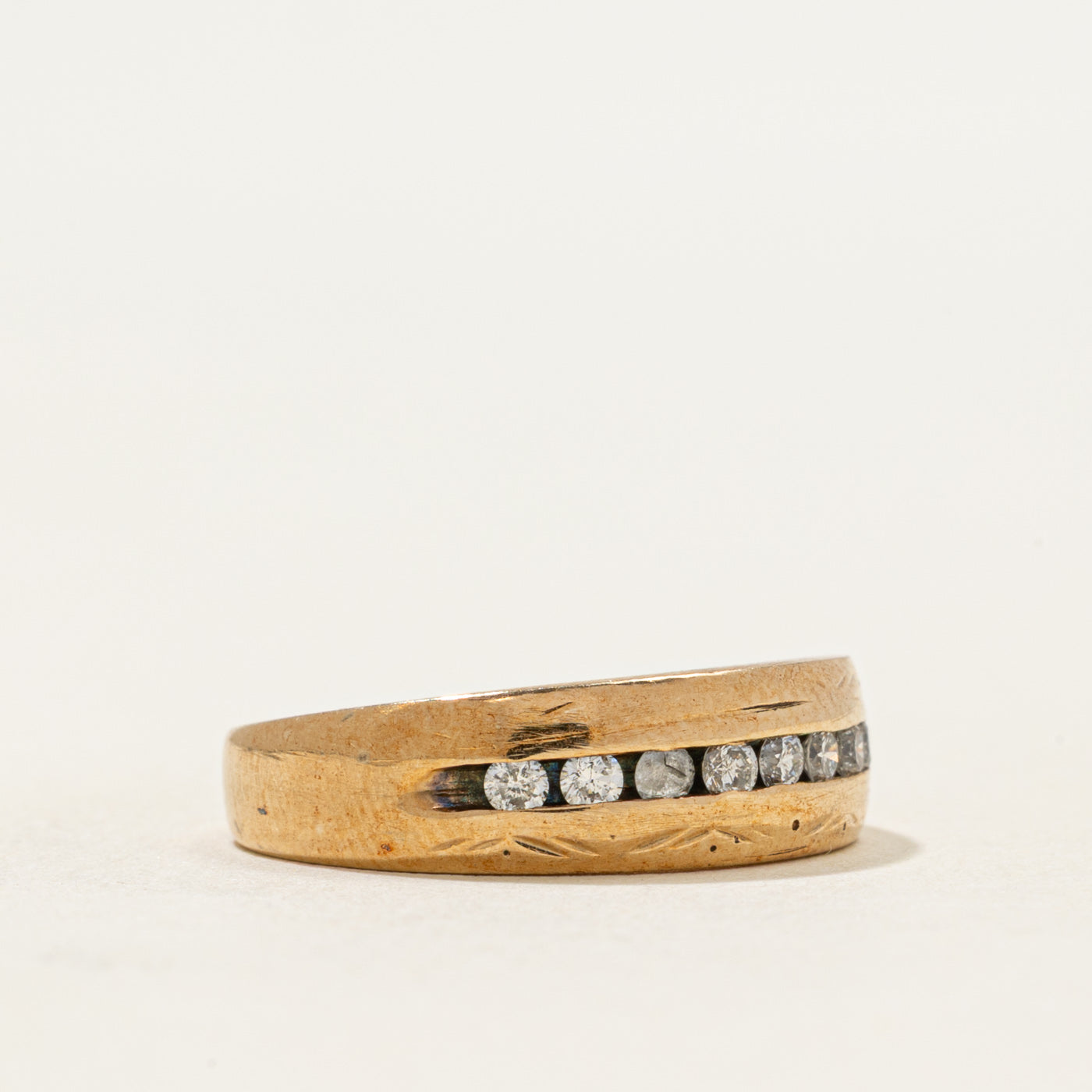 Channel Set Diamond Ring | 0.22ctw | SZ 5.5