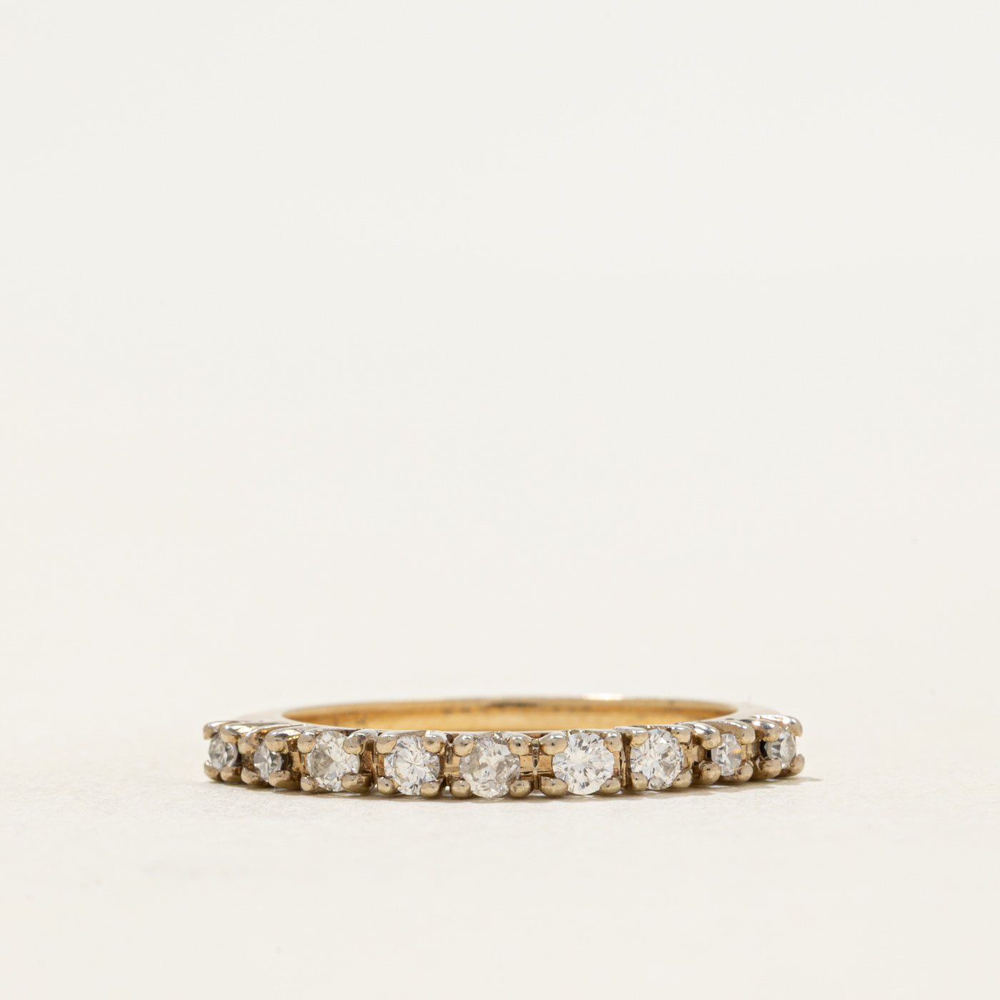 Semi Eternity Diamond Ring | 0.26ctw | SZ 7.25